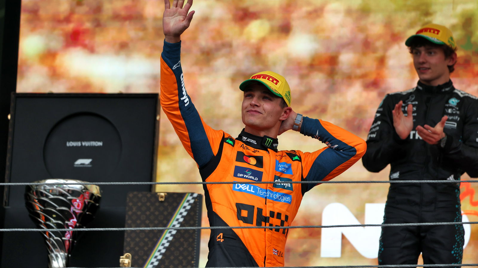 Lando Norris has faced boos and jeers on recent F1 podiums