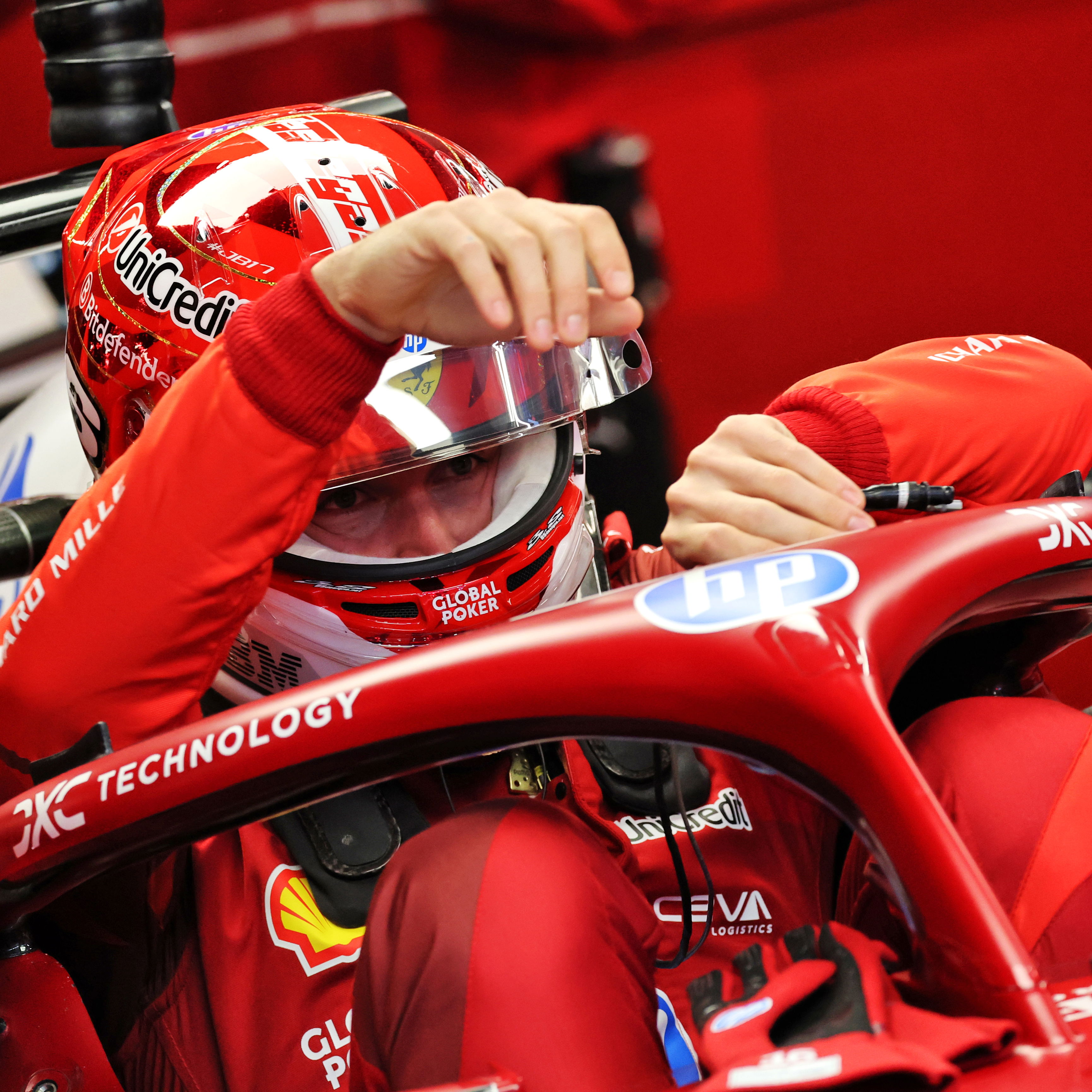 Leclerc faces a trip to see the stewards