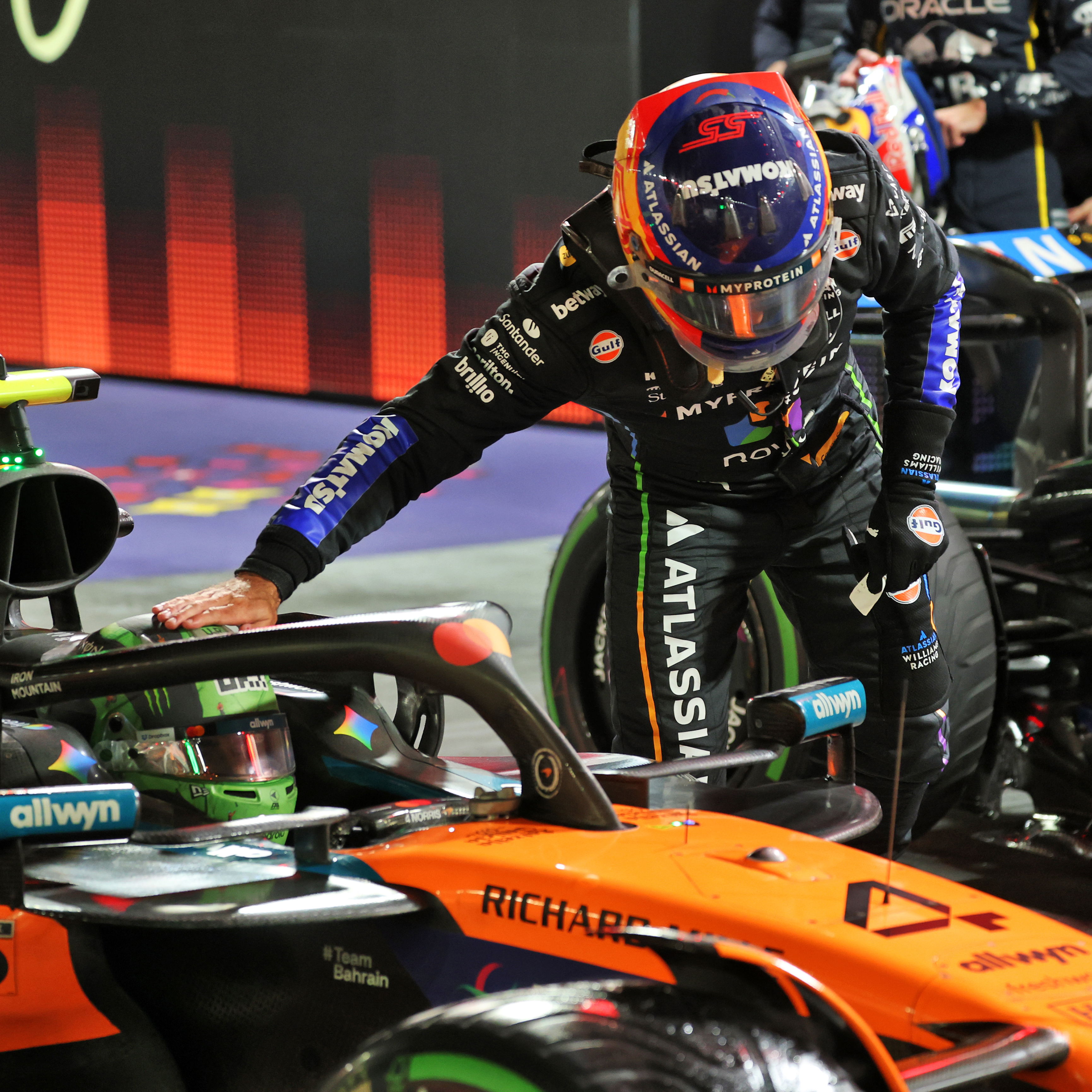 Norris landed his seventh pole of 2025 in Las Vegas