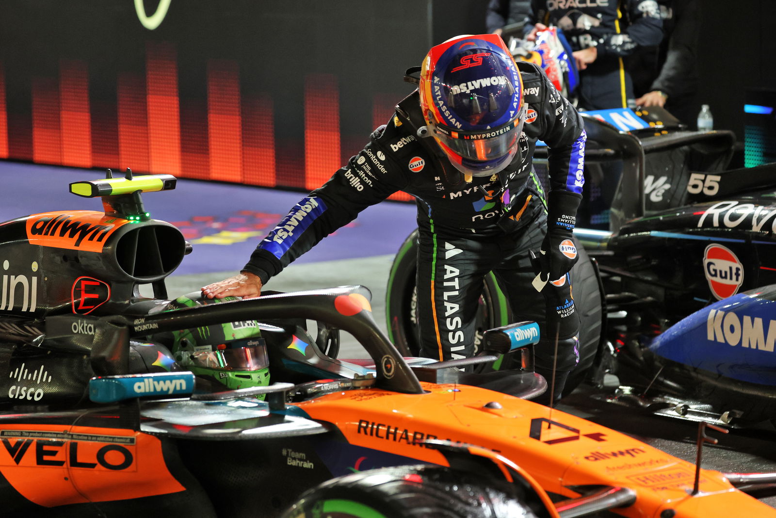 Norris landed his seventh pole of 2025 in Las Vegas