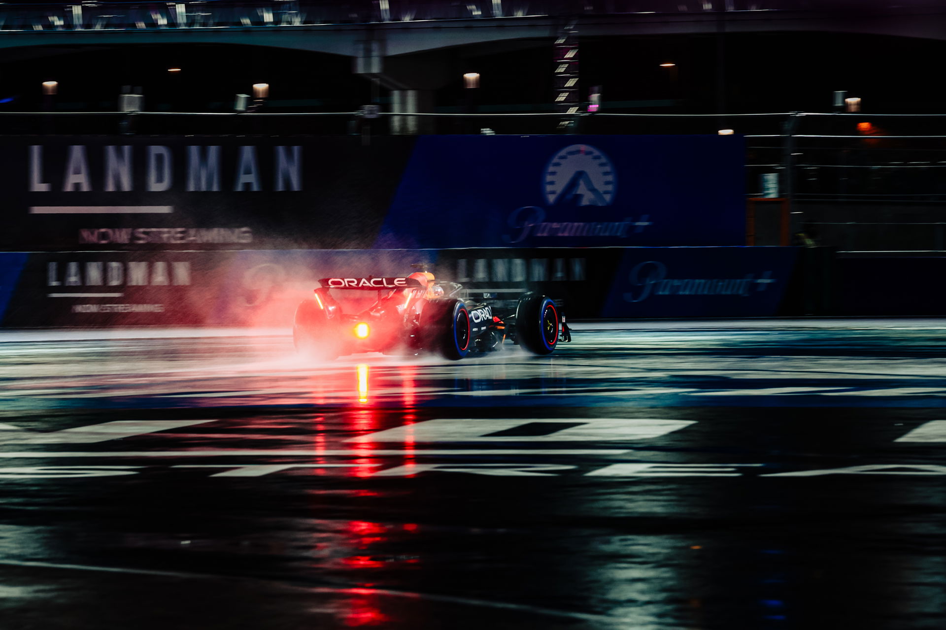 Driver struggled in low grip conditions