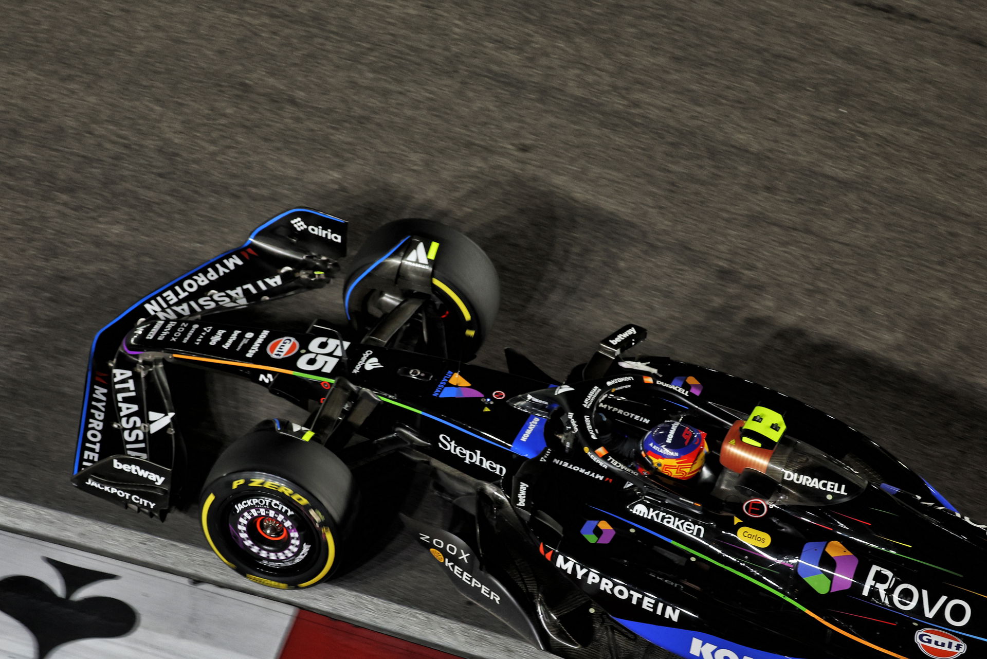 Sainz was great all weekend in Las Vegas