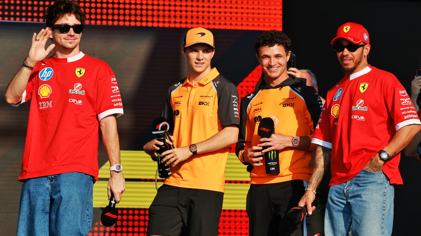 Norris is 24 points clear of Piastri and Verstappen