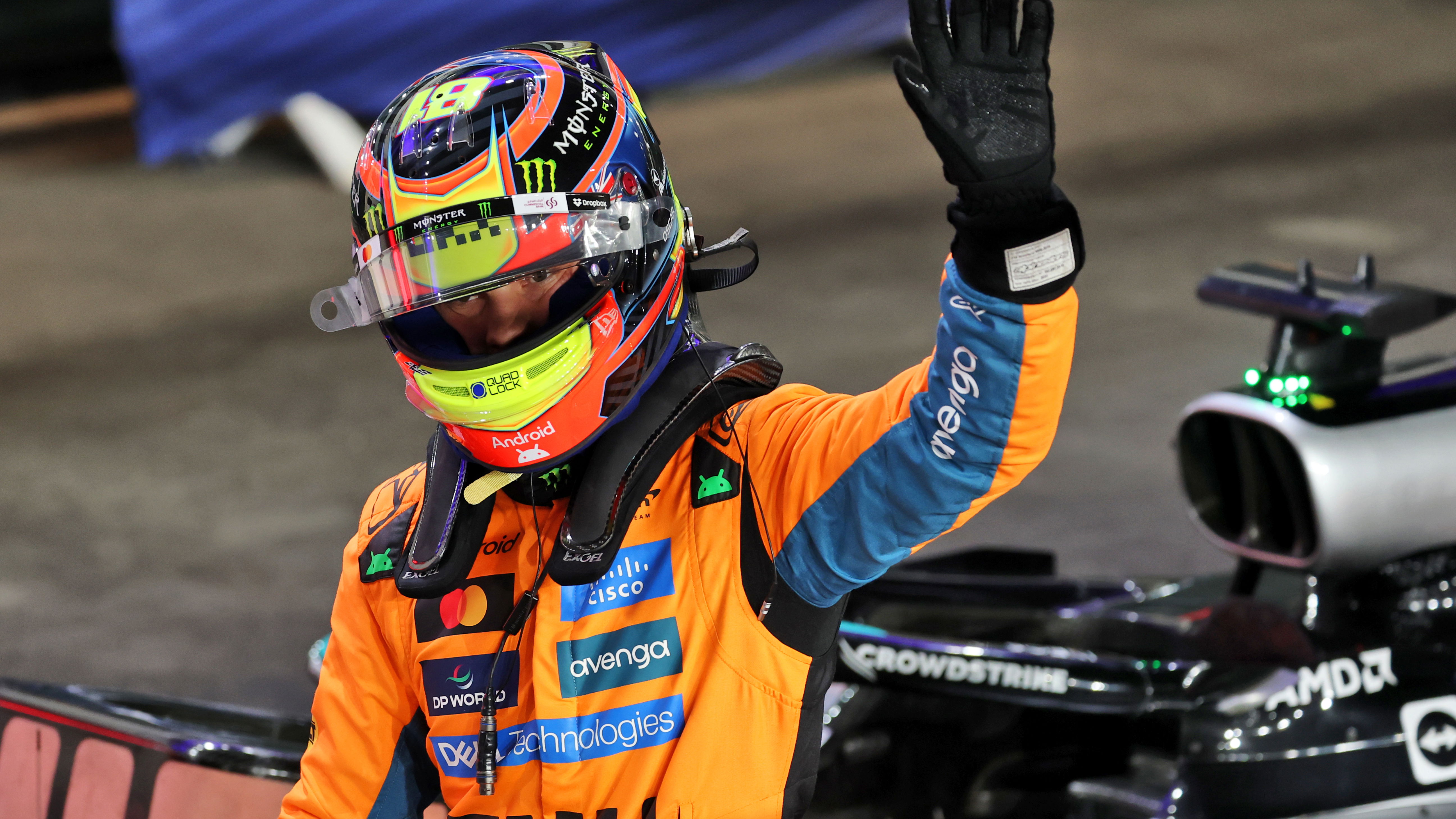 Piastri claimed sprint pole in Qatar
