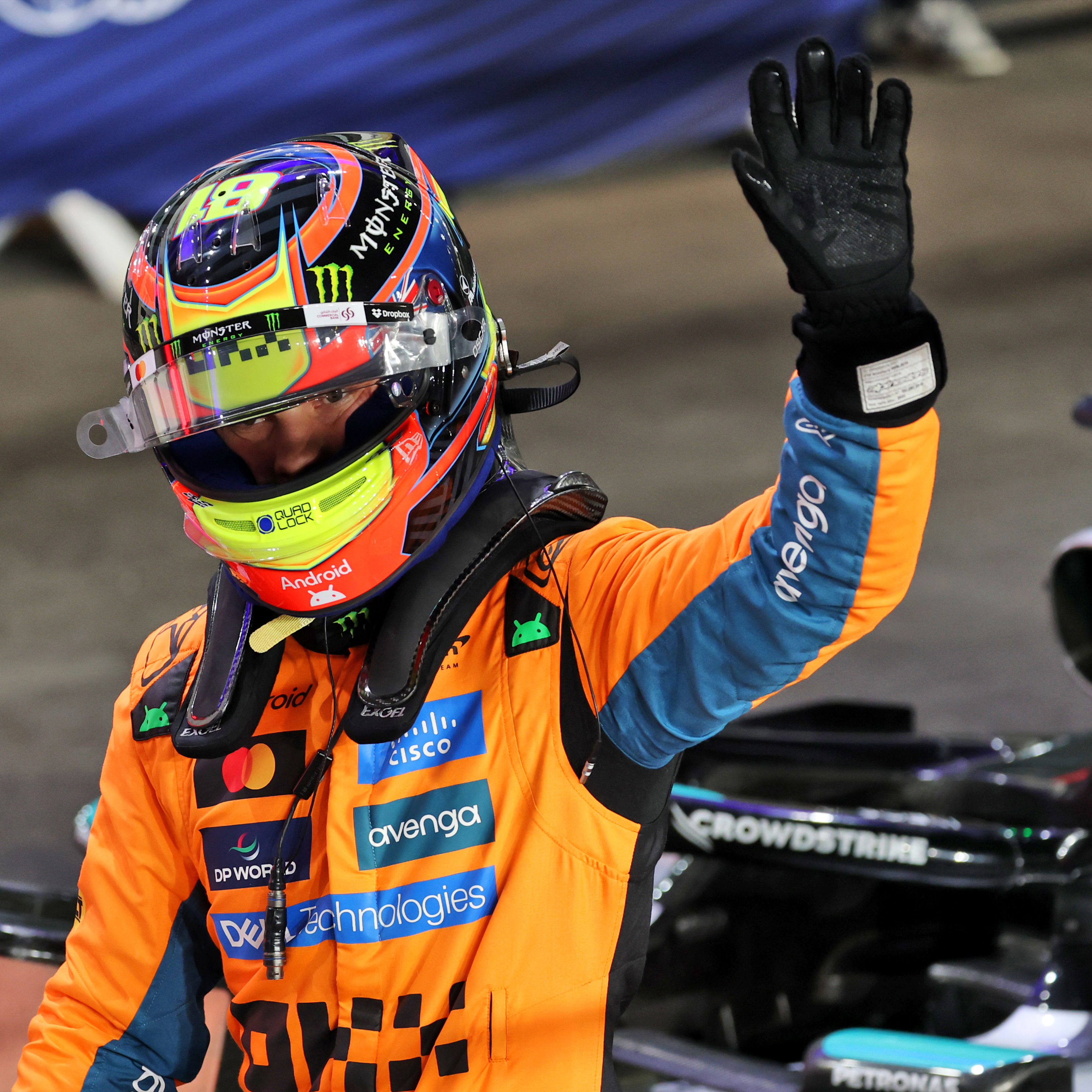 Piastri claimed sprint pole in Qatar