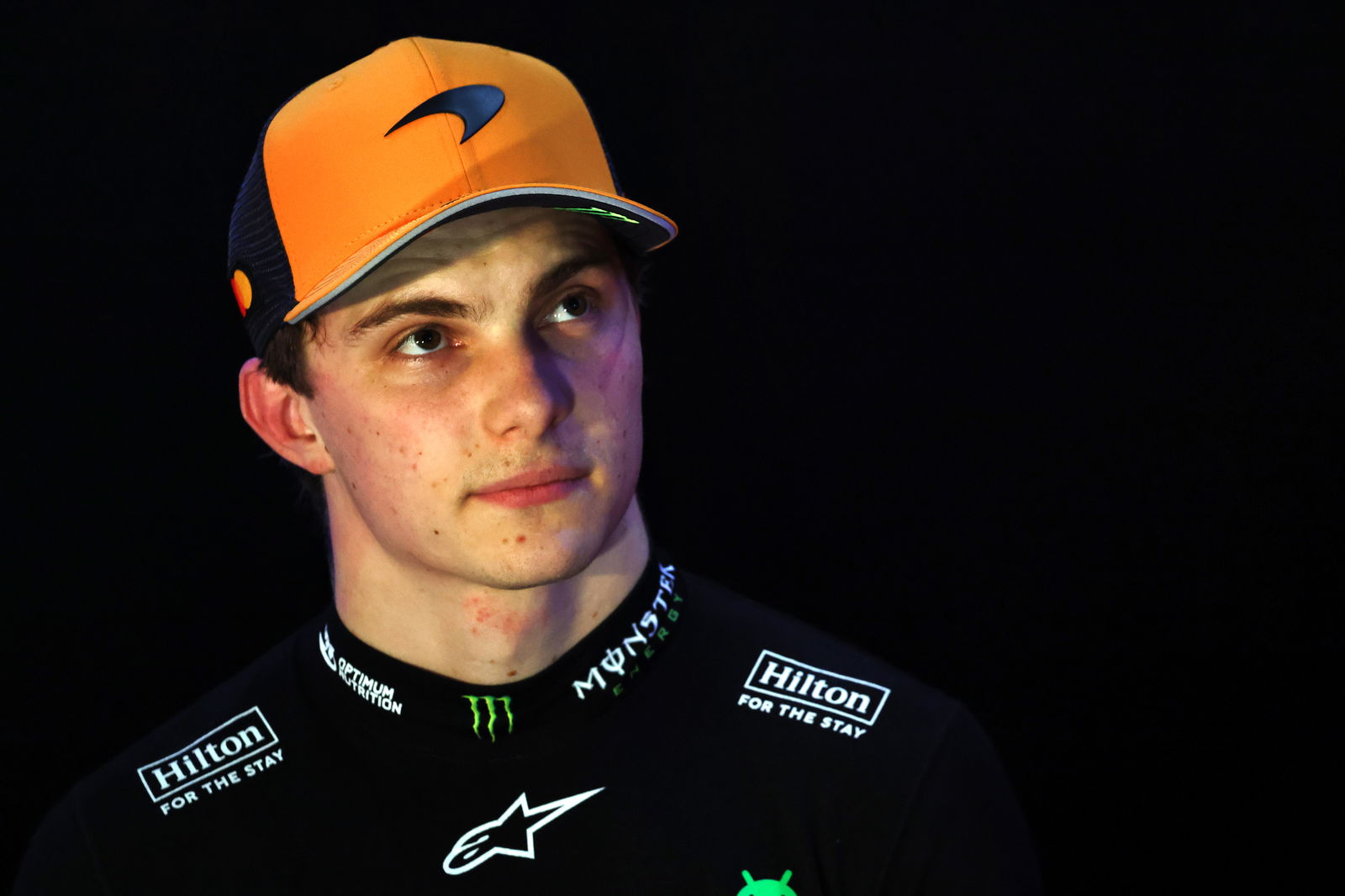 Piastri is 16 points behind Norris in the title race