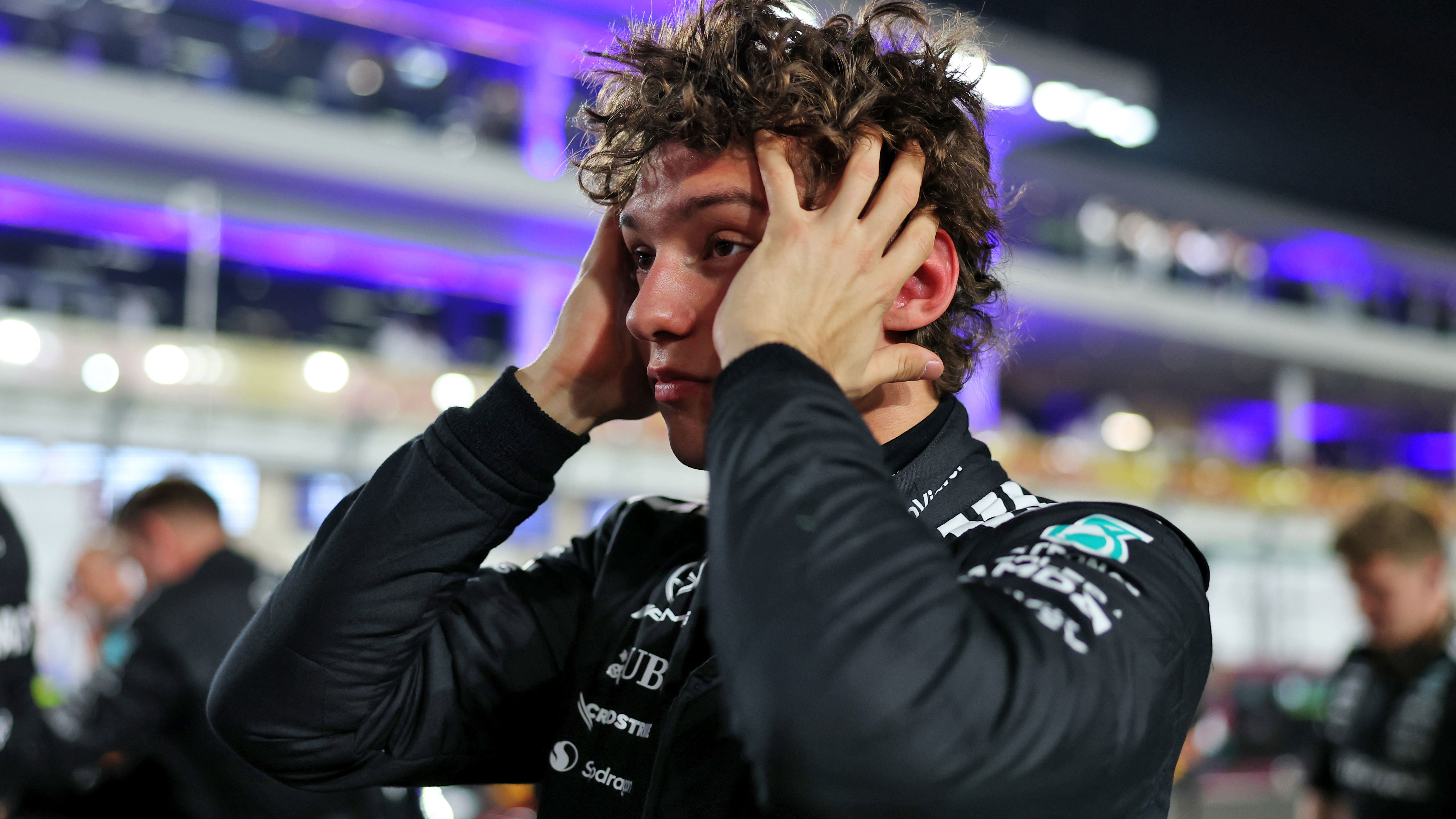 Antonelli dropped to fifth with the error