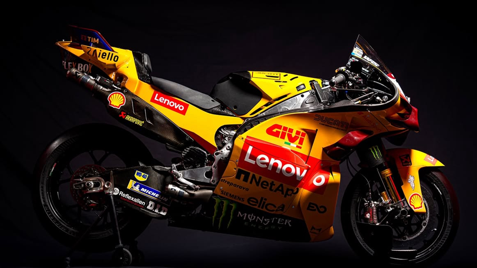Nicolo Bulega's livery for the 2025 Valencia MotoGP test. Credit: Instagram/Ducati Corse.