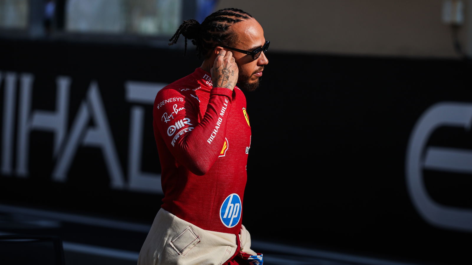 Hamilton had a nightmare first season at Ferrari