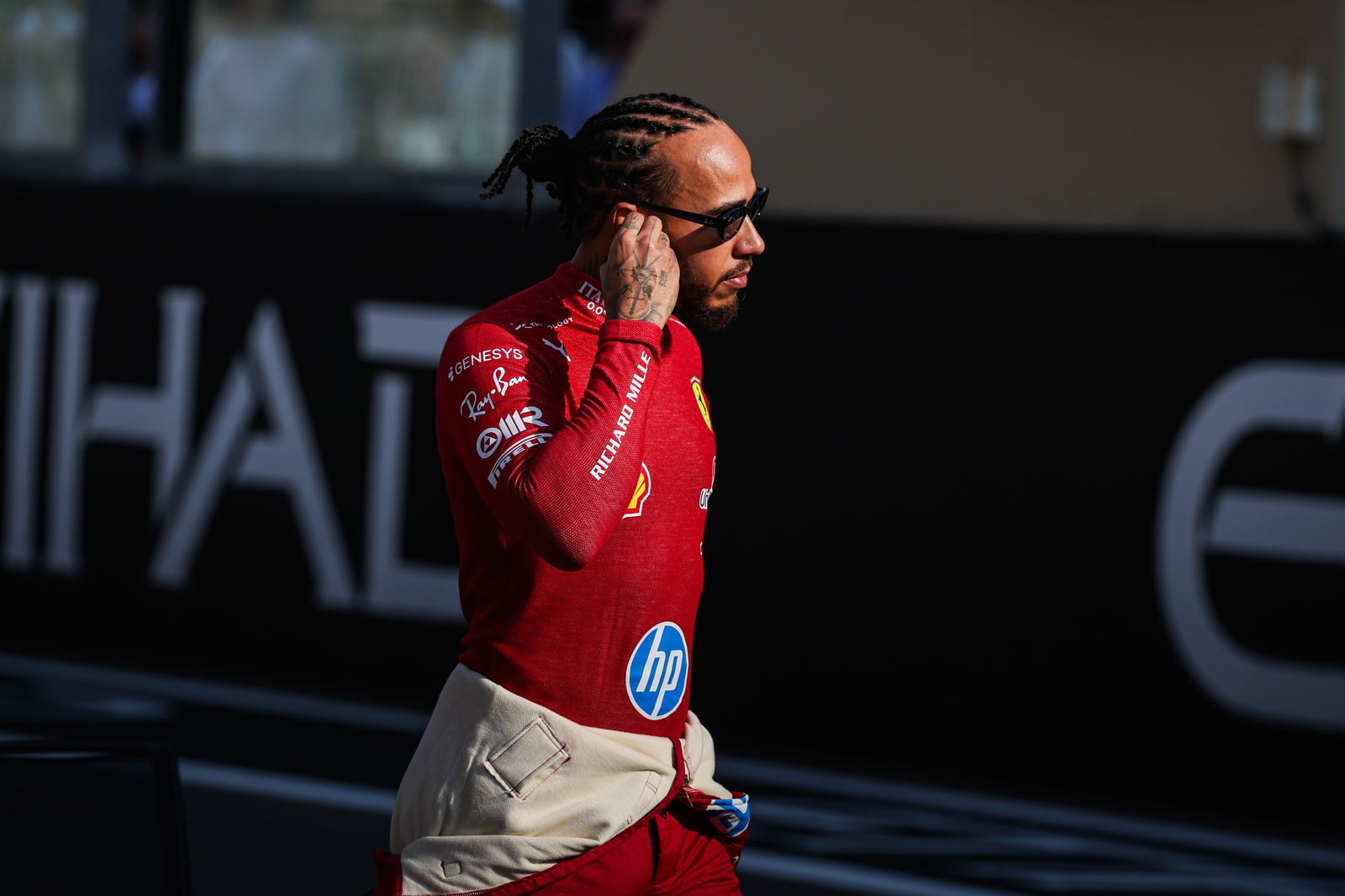 Hamilton had a nightmare first season at Ferrari
