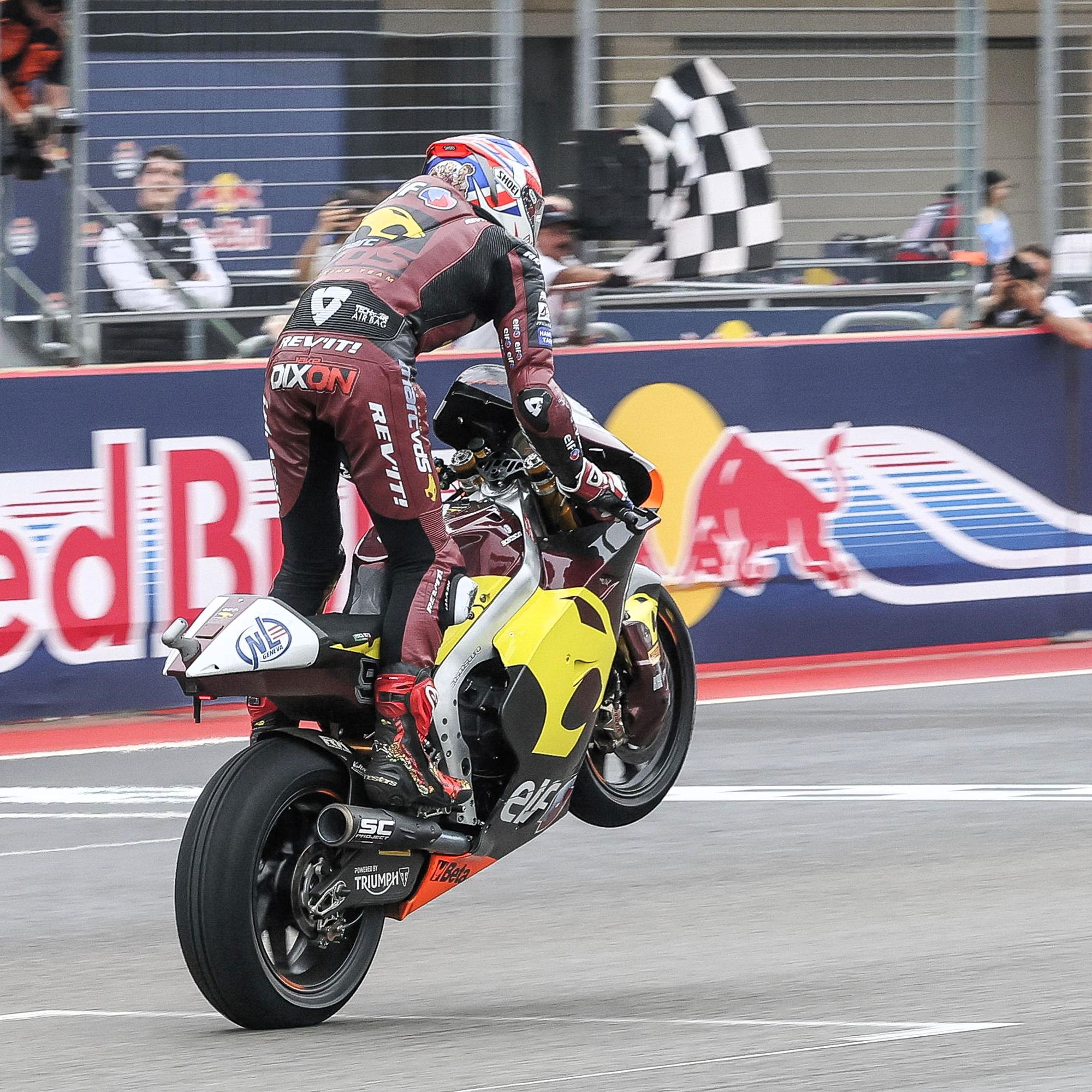 Jake Dixon wins 2025 Americas Moto2 Grand Prix