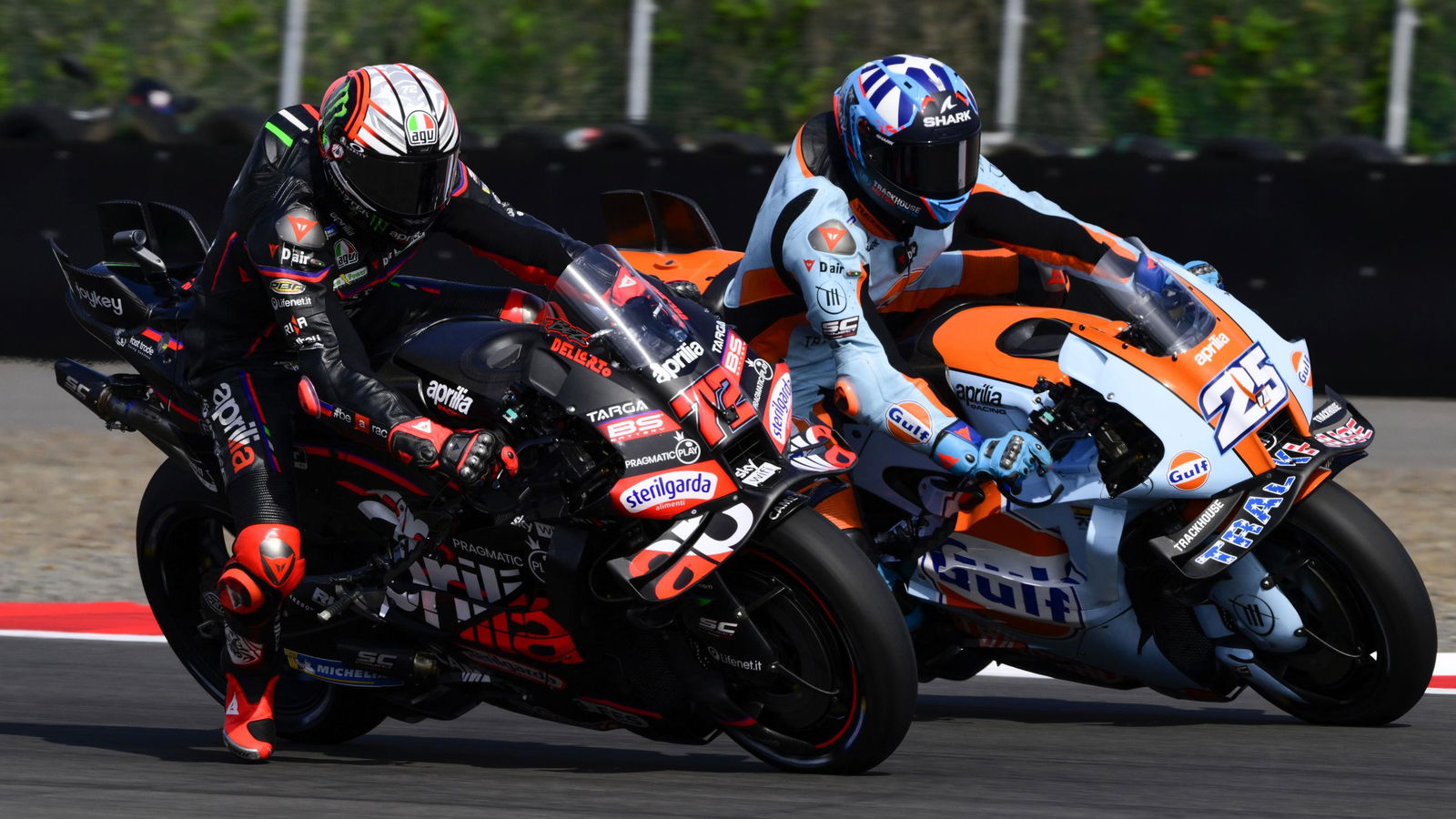 Bezzecchi, Fernandez, 2025 Indonesian MotoGP