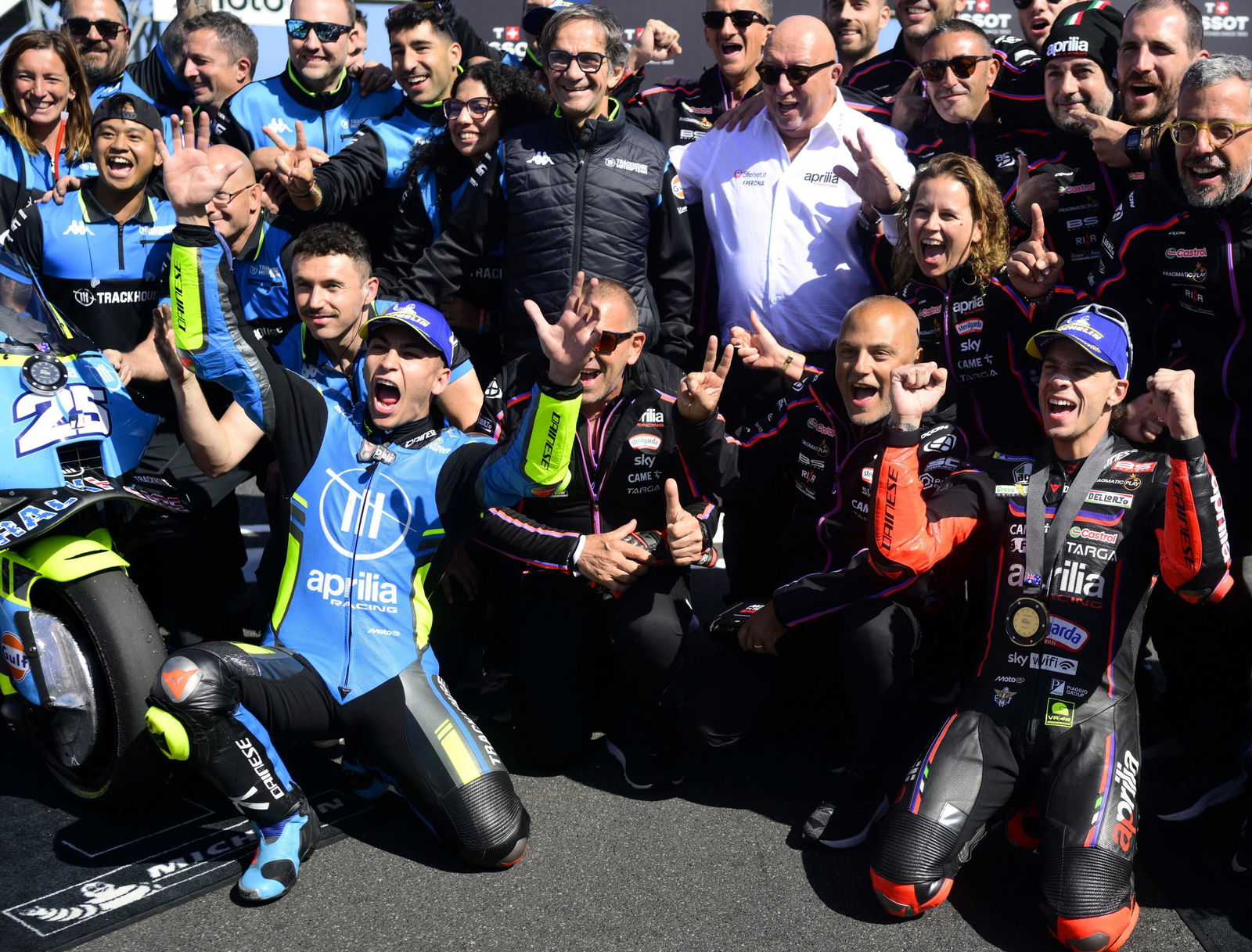 Fernandez 1st, Bezzecchi 3rd, 2025 Australian MotoGP