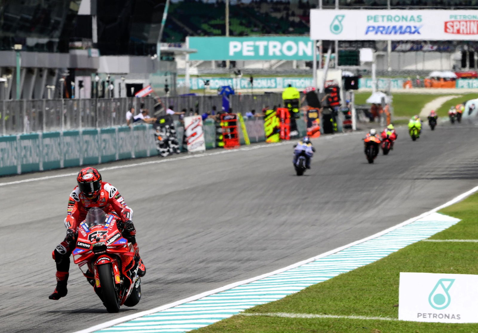 Francesco Bagnaia, 2025 Sepang Sprint