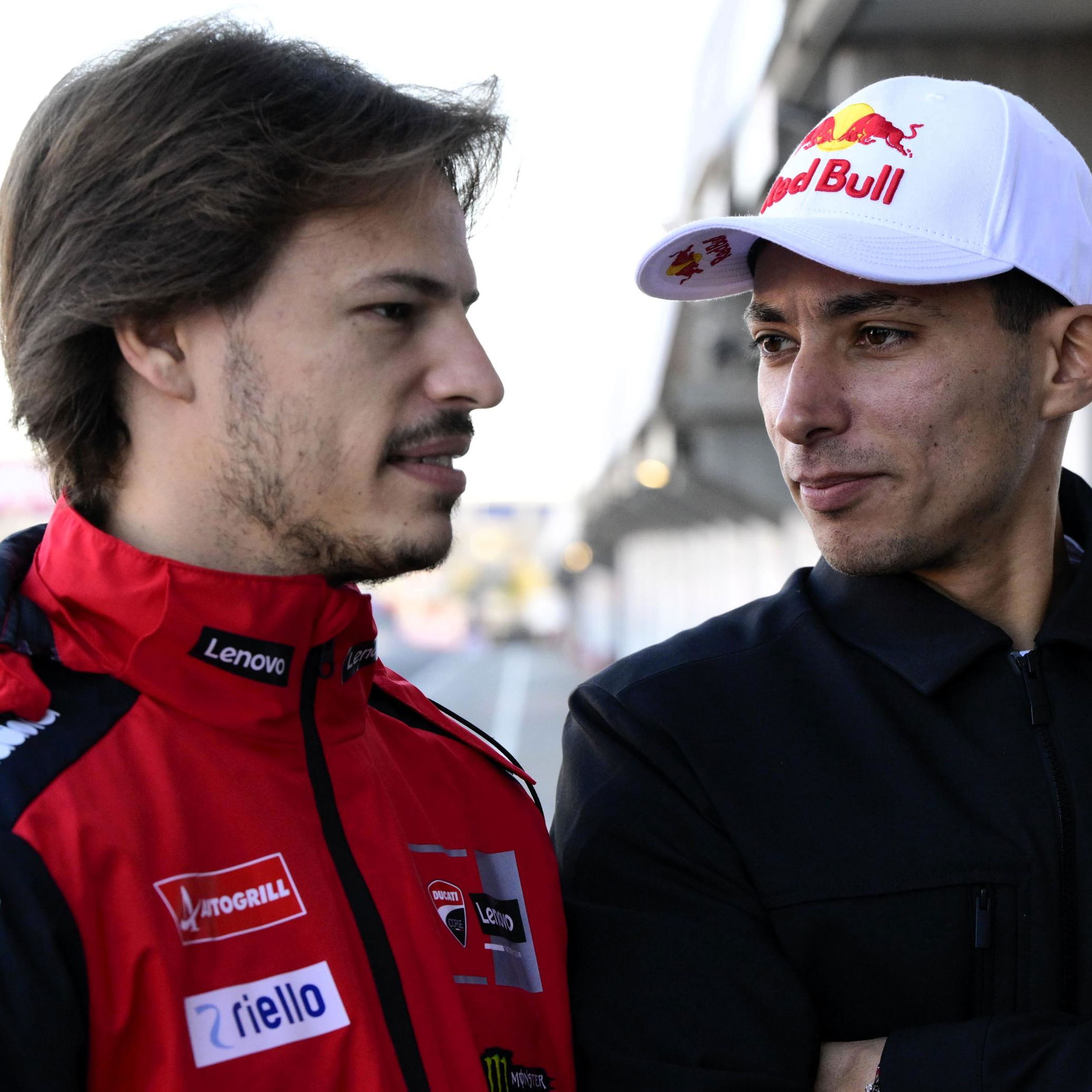 Nicolo Bulega, Toprak Razgatlioglu, 2025 Valencia MotoGP test