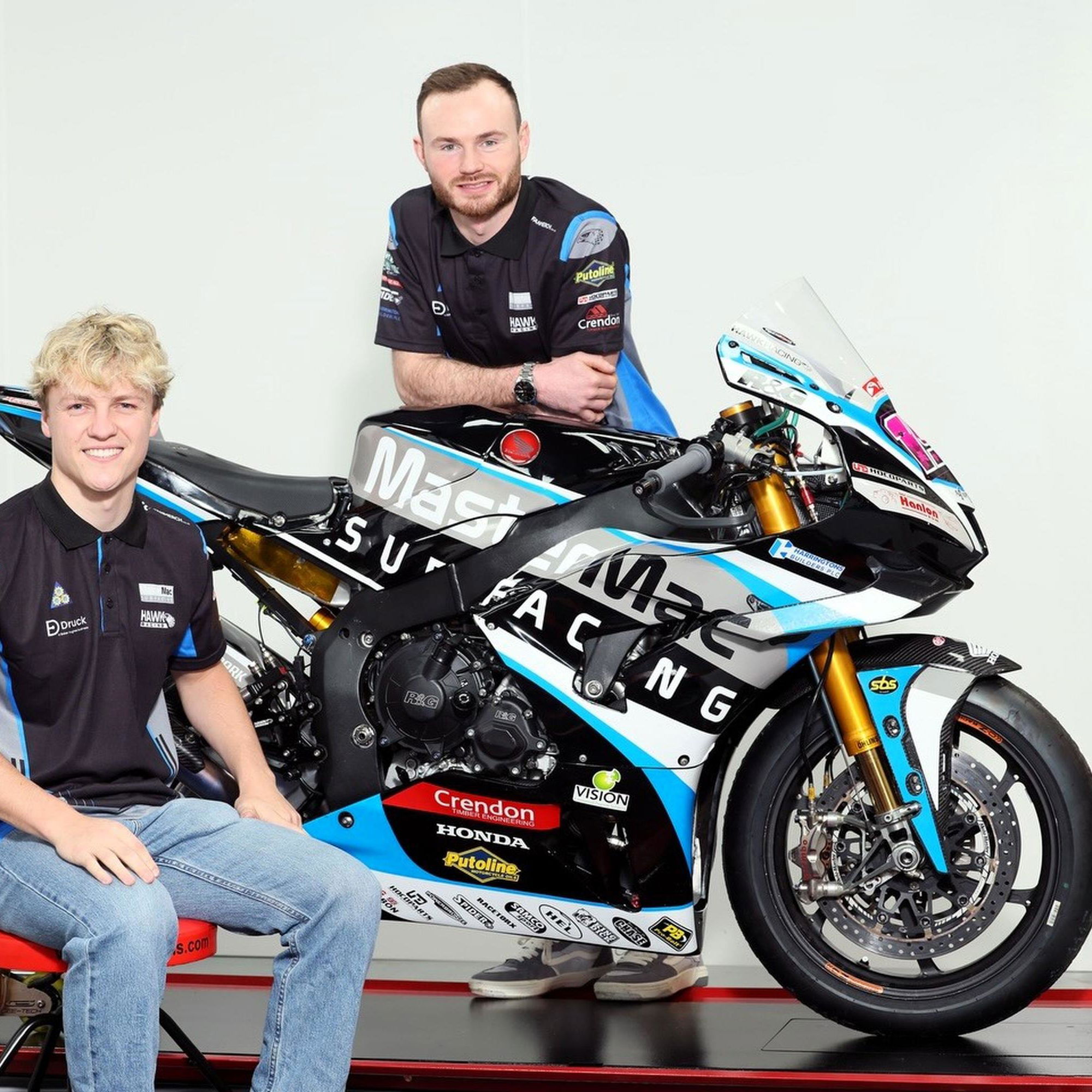 Hawk Racing signs Rhys Irwin and Eugene McManus for BSB 2026 (pic: Hawk Racing)