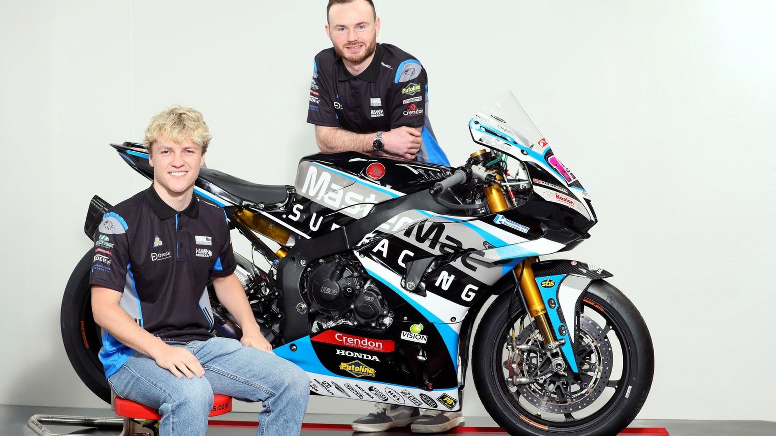 Hawk Racing signs Rhys Irwin and Eugene McManus for BSB 2026 (pic: Hawk Racing)