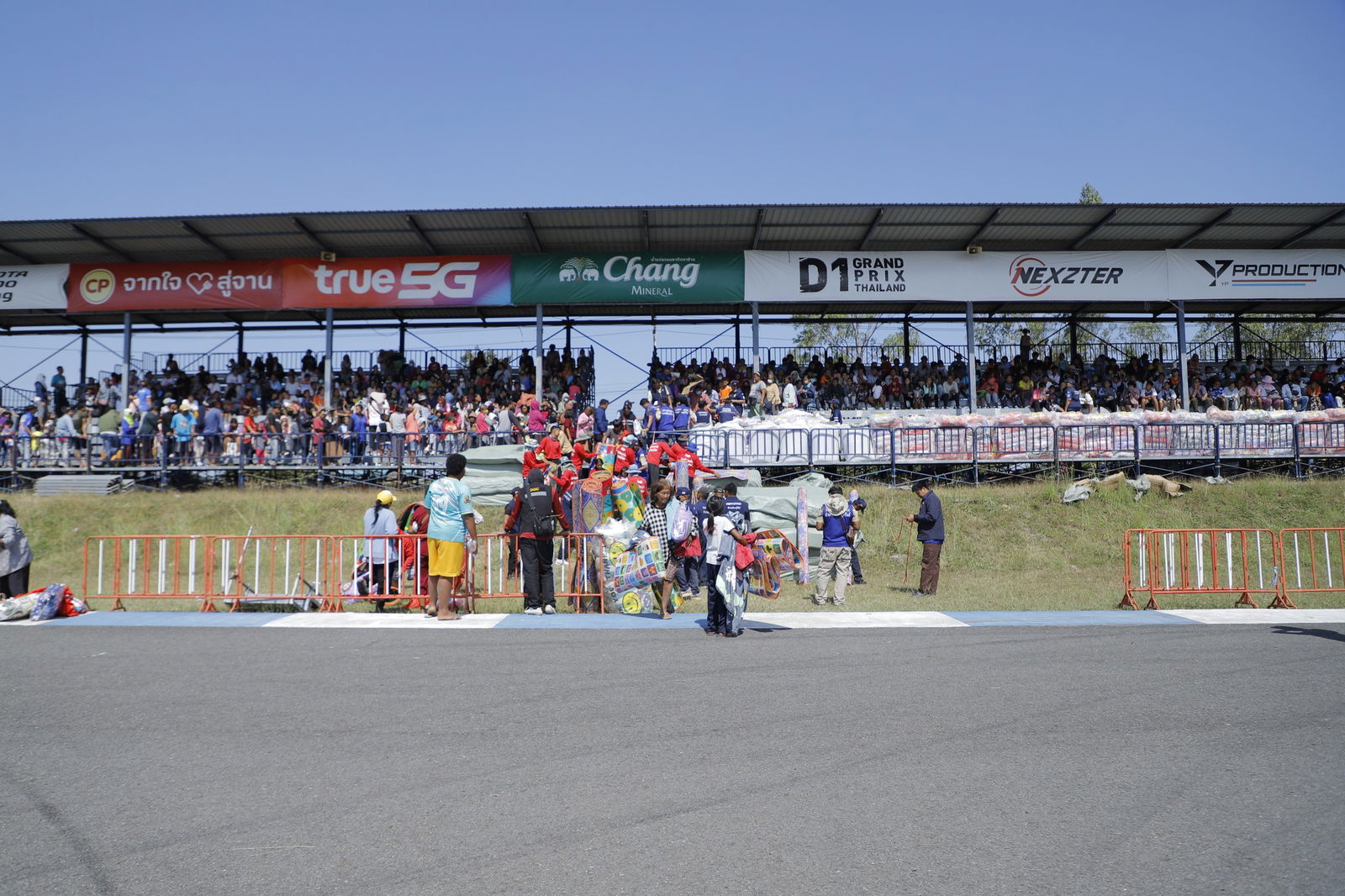 Buriram MotoGP track housing 15,000 refugees