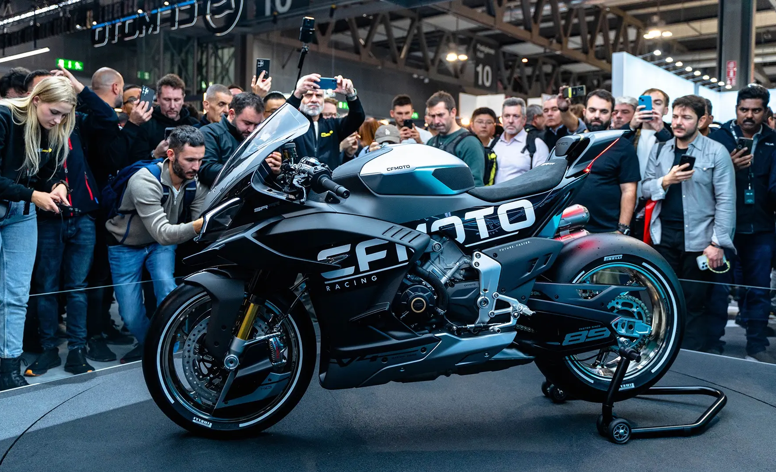 CFMoto V4SR-RR. Credit: CFMoto.