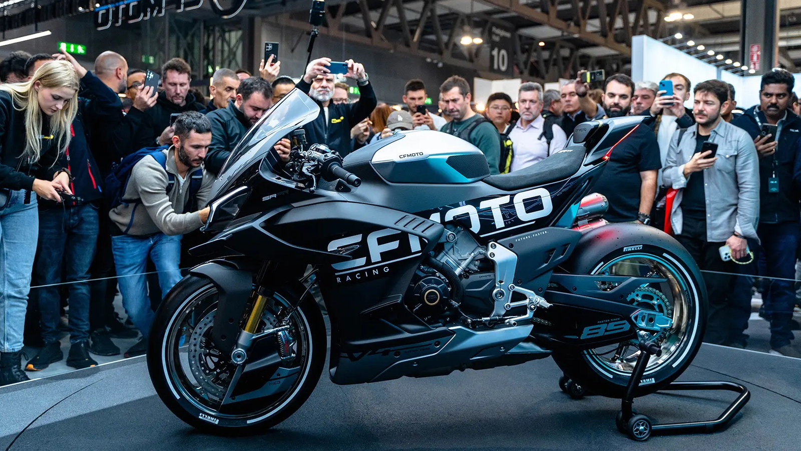 CFMoto V4SR-RR. Credit: CFMoto.