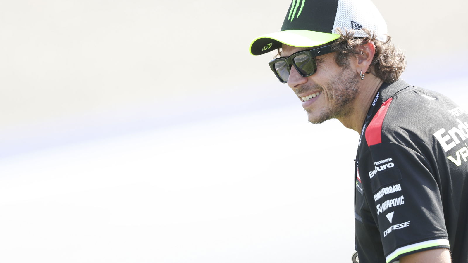 Valentino Rossi, 2025 MotoGP Austrian Grand Prix, trackside. Credit: Gold and Goose.