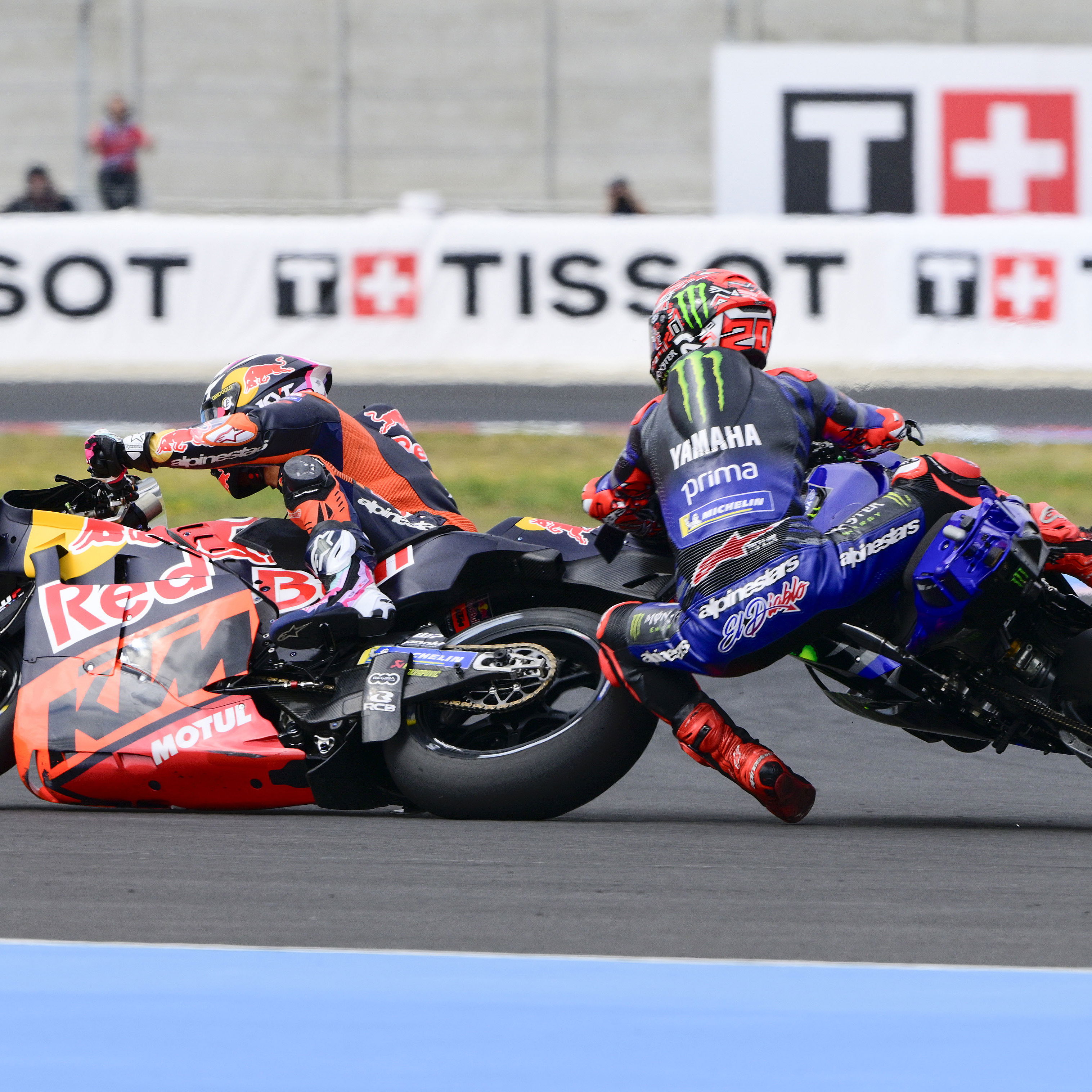 Fabio Quartararo, Enea Bastianini, 2025 Hungarian MotoGP