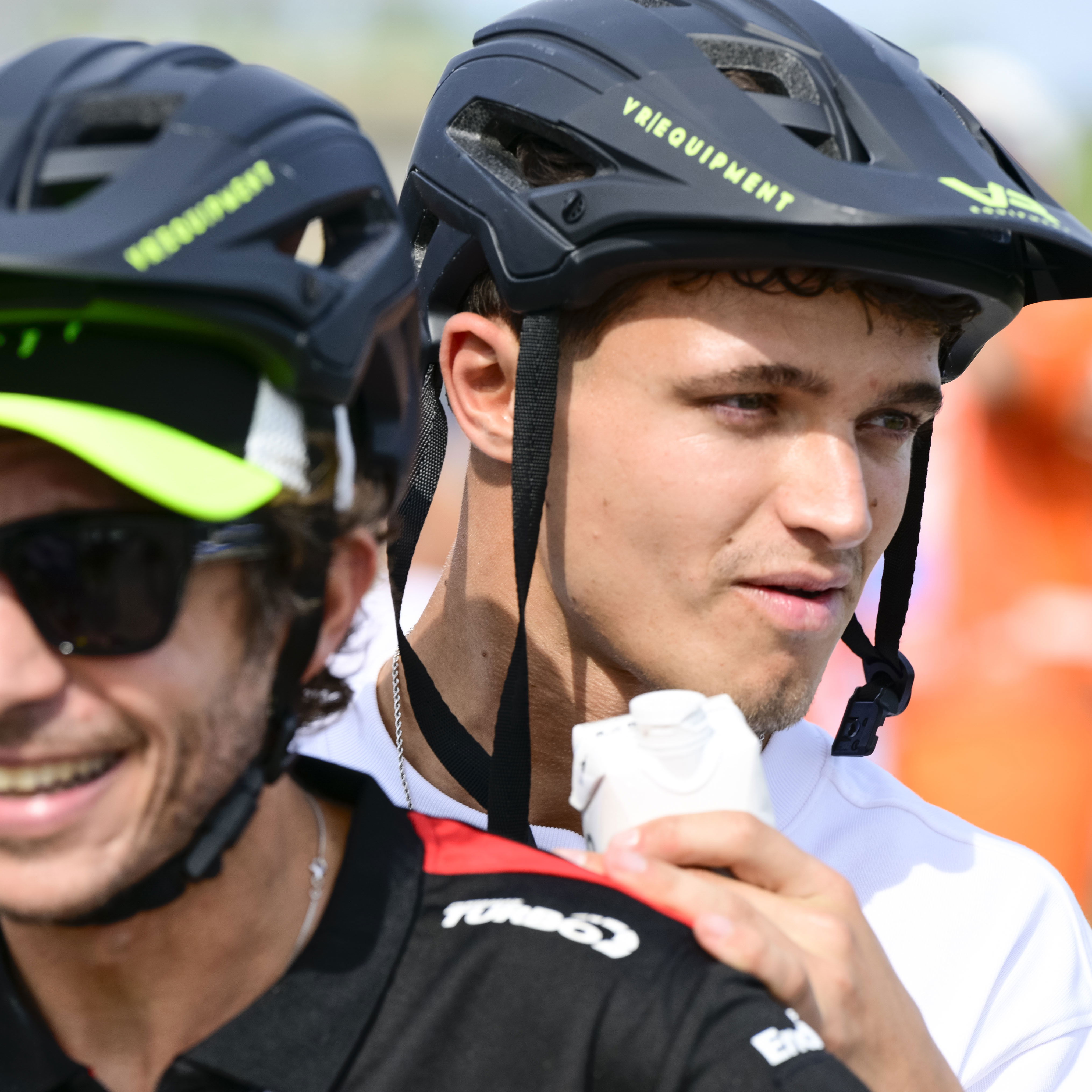 Valentino Rossi, Lando Norris, 2025 San Marino MotoGP