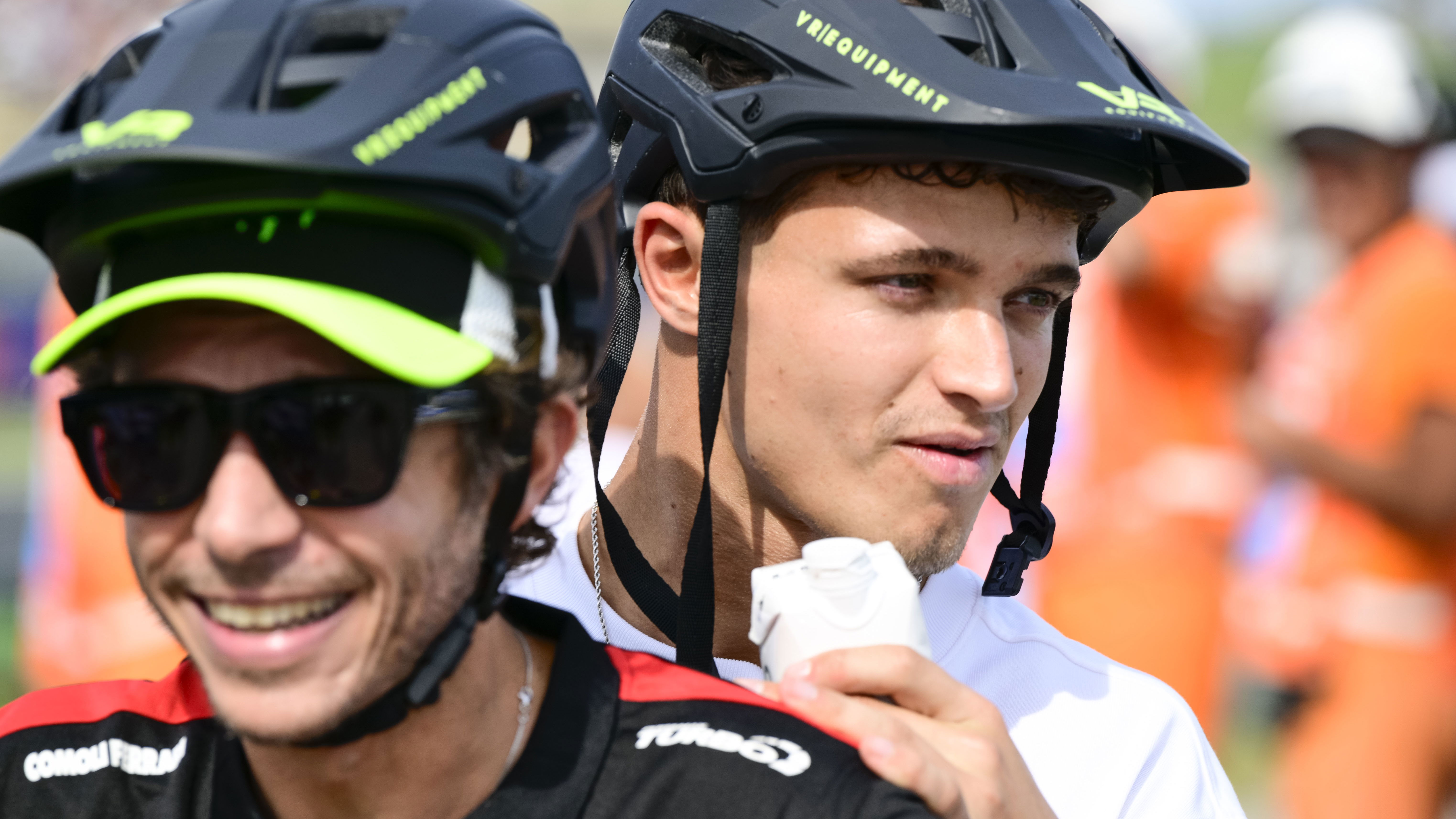 Valentino Rossi, Lando Norris, 2025 San Marino MotoGP