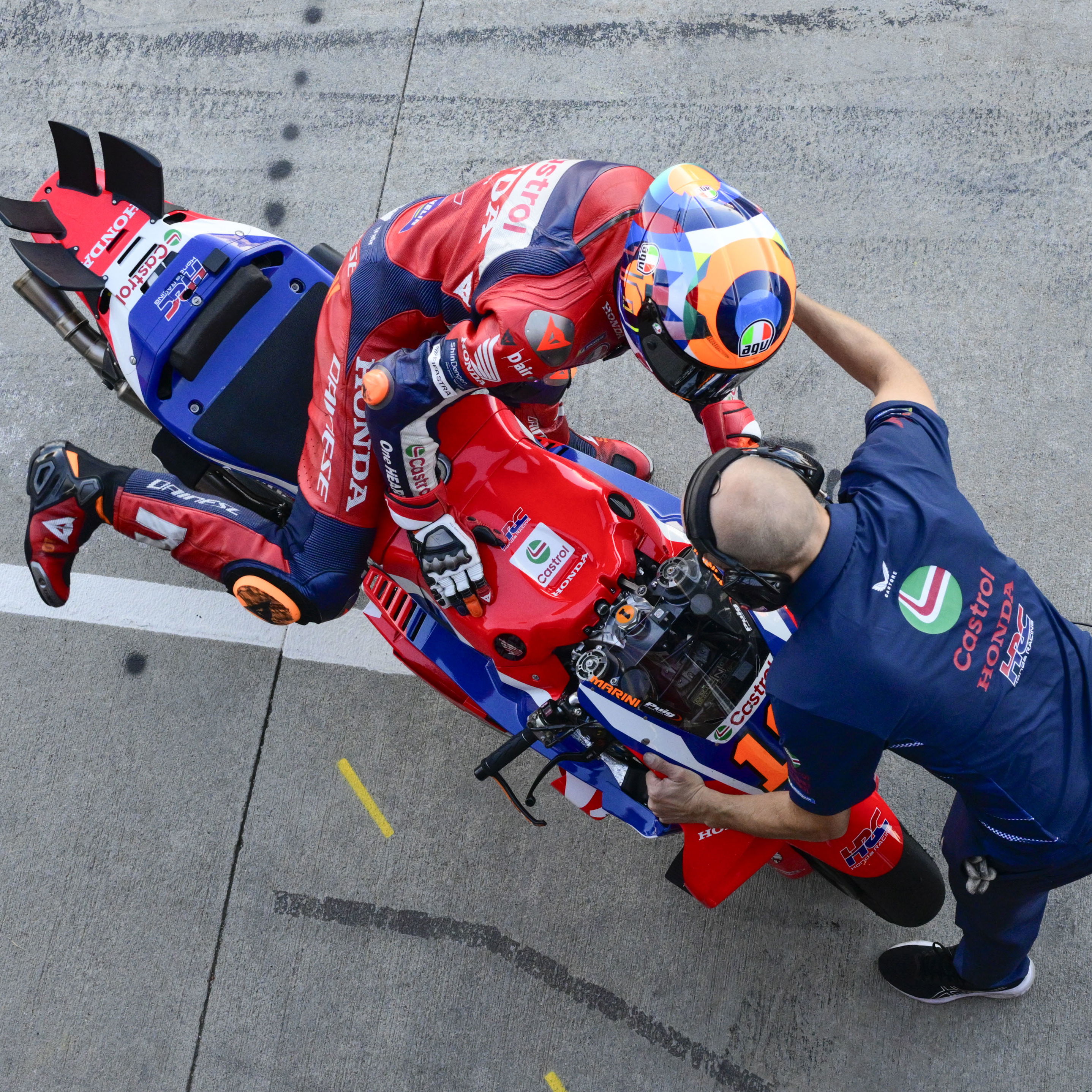 Luca Marini, Honda Factory Racing, 2025 Valencia test