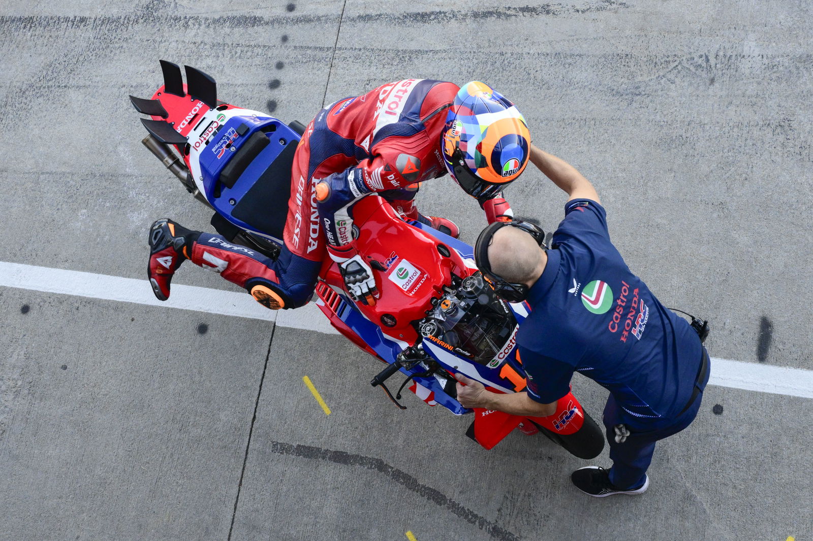 Luca Marini, Honda Factory Racing, 2025 Valencia test