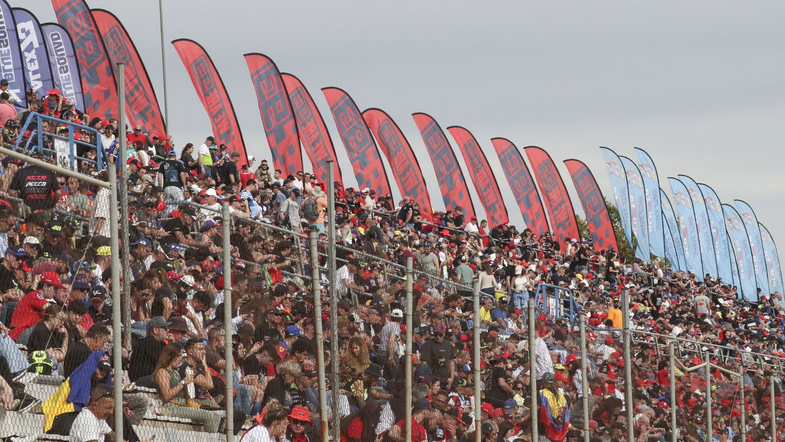 Fans at the 2025 MotoGP Valencia Grand Prix