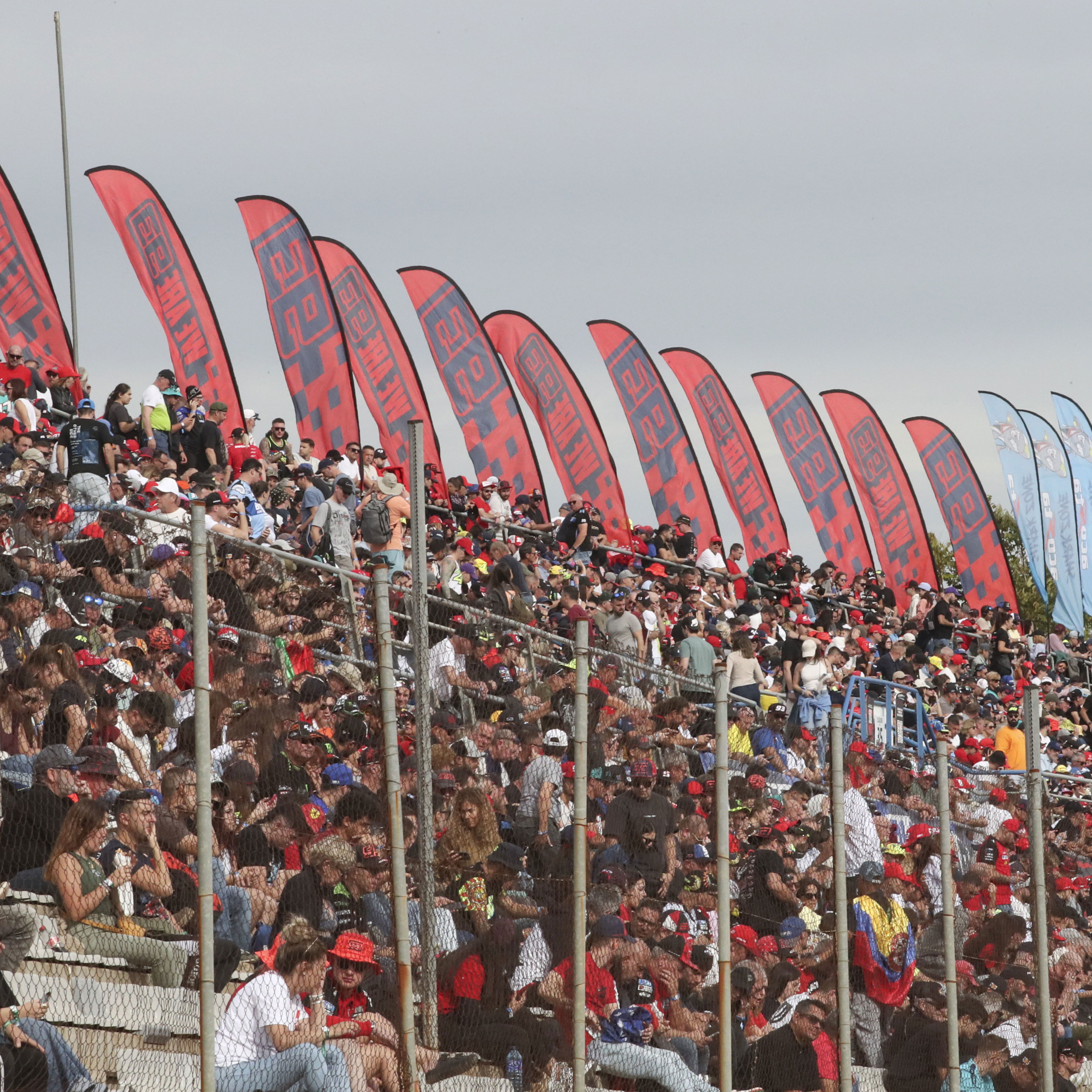 Fans at the 2025 MotoGP Valencia Grand Prix