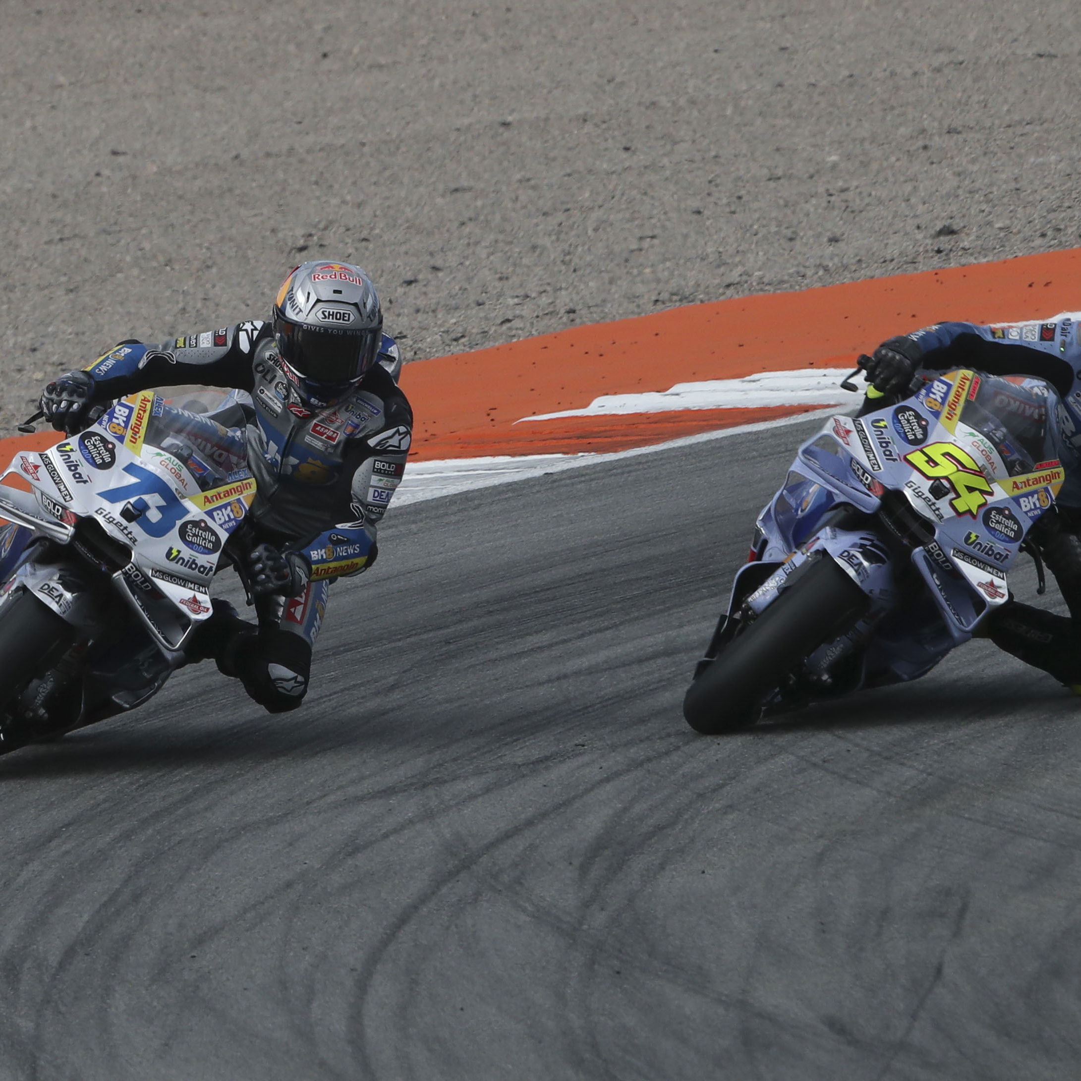 Alex Marquez, Fermin Aldeguer, 2025 Valencia MotoGP