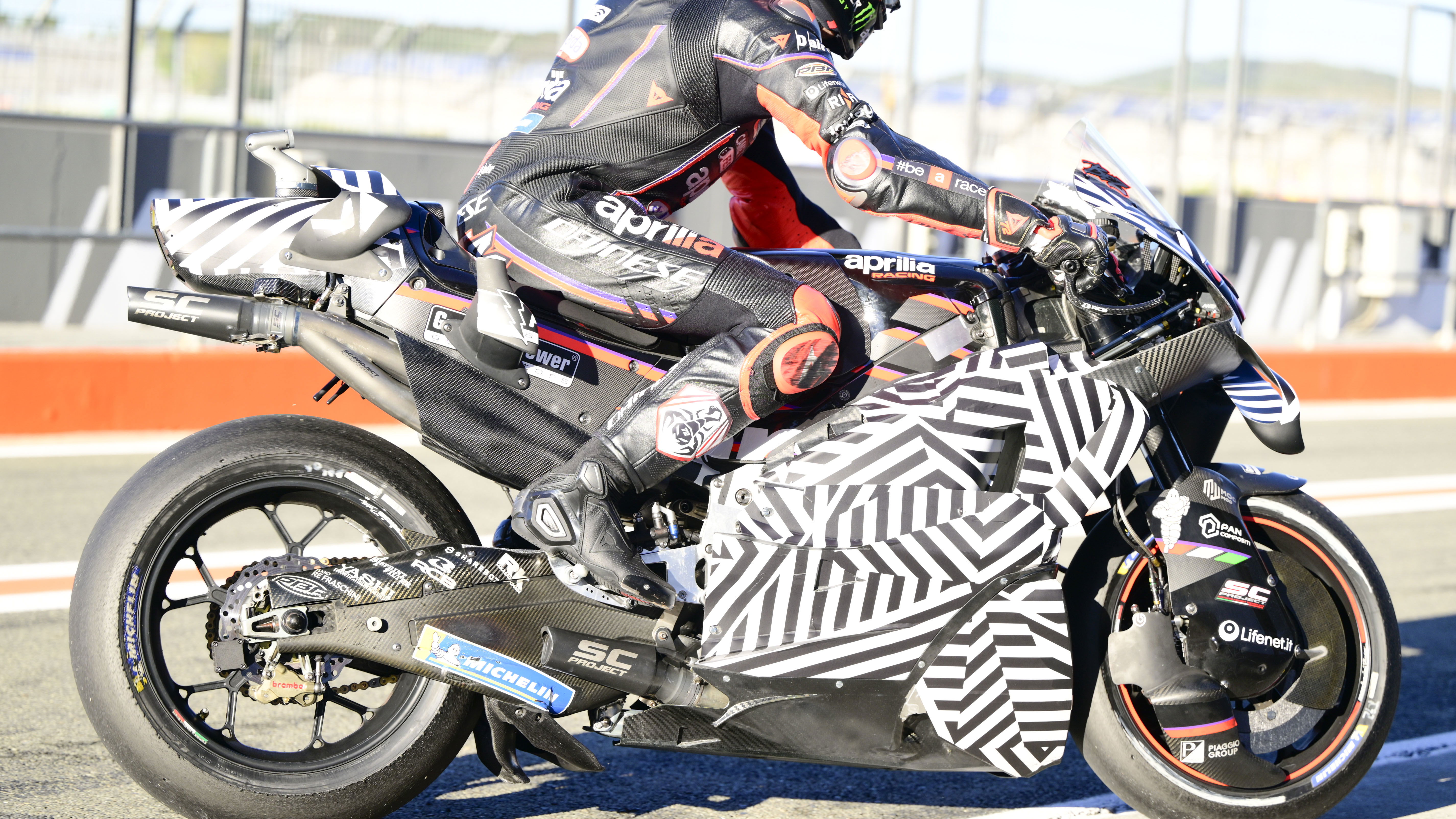 Marco Bezzecchi, Aprilia Factory Racing, 2025 Valencia test