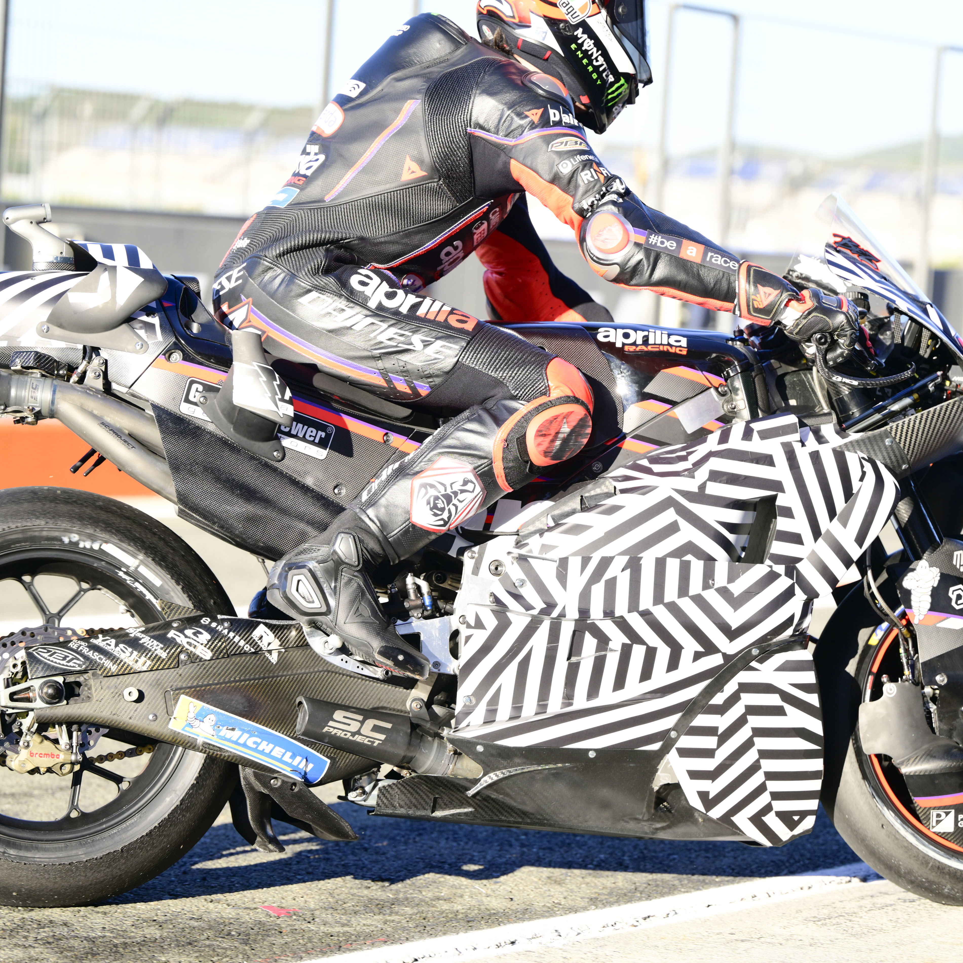 Marco Bezzecchi, Aprilia Factory Racing, 2025 Valencia test