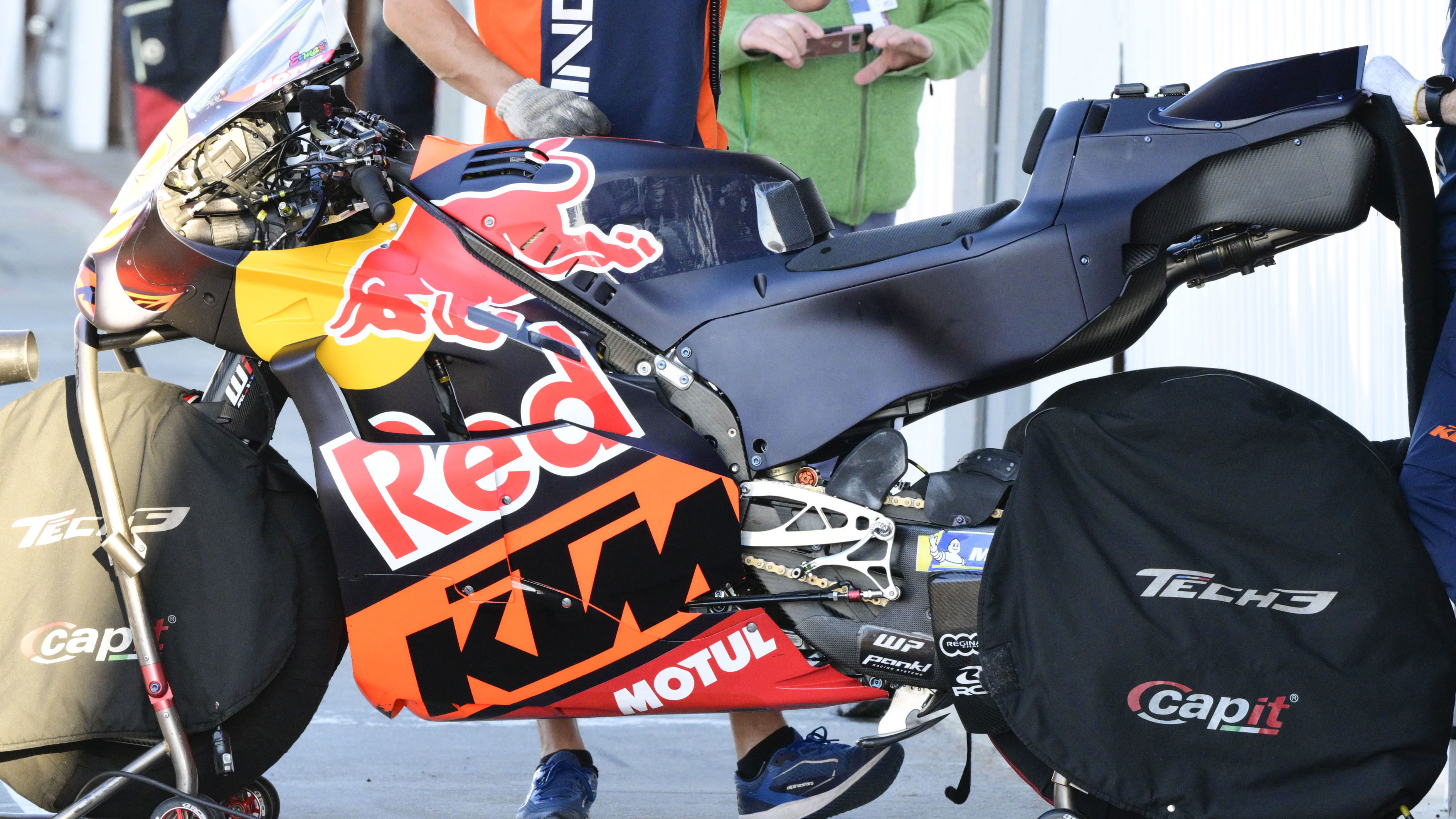 KTM MotoGP bike