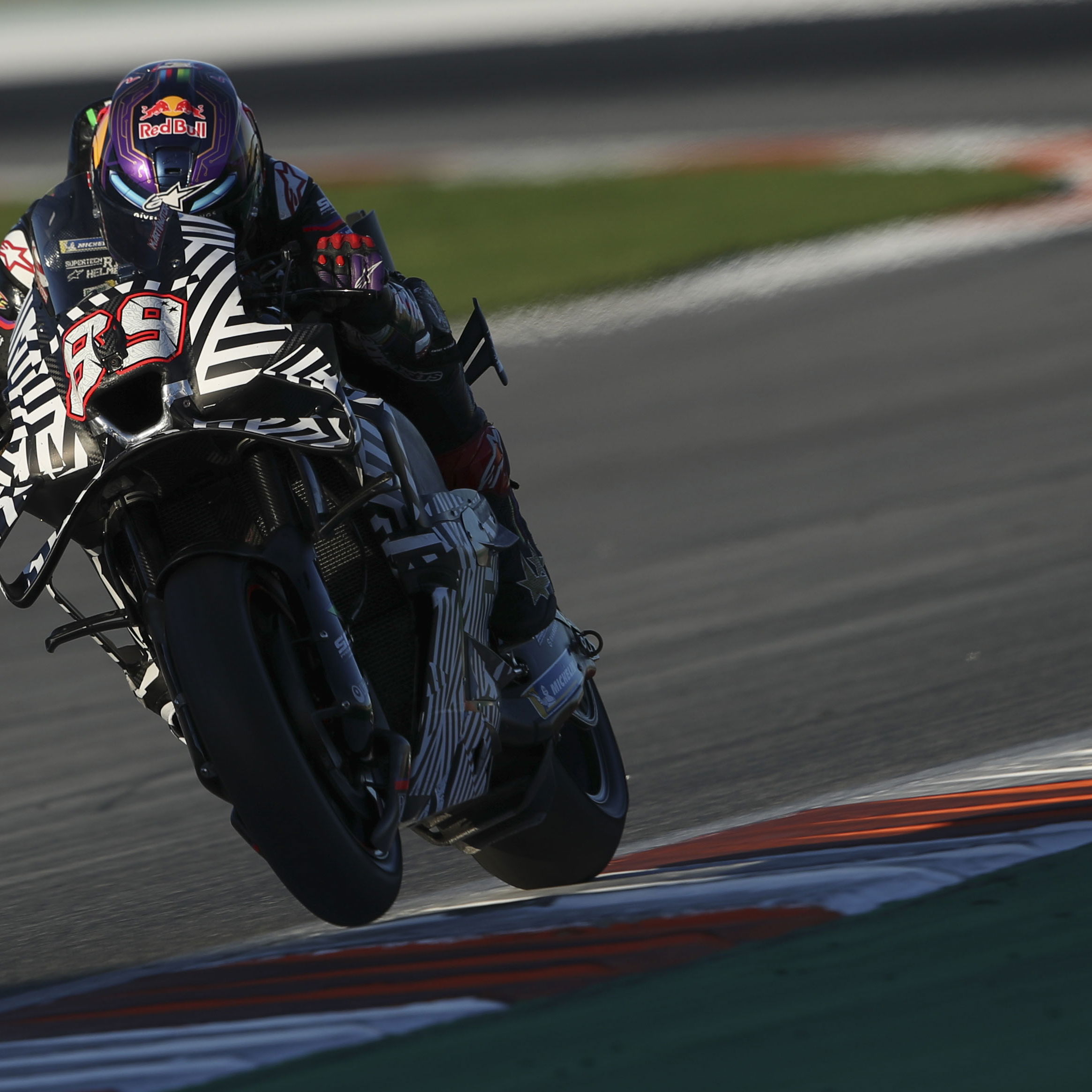 Jorge Martin, 2025 MotoGP Valencia Test. Credit: Gold and Goose.