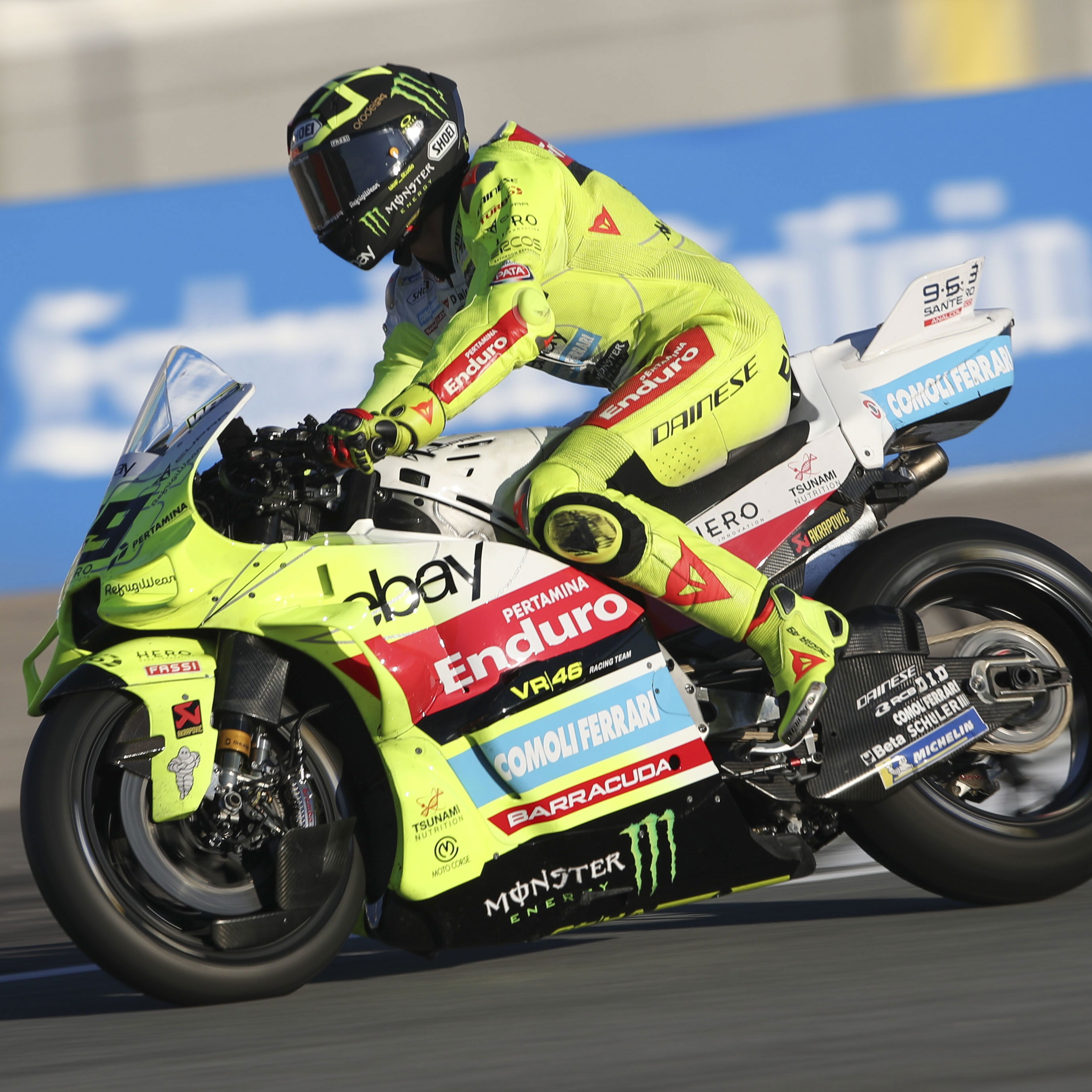 Fabio Di Giannantonio, VR46 Ducati, 2025 Valencia test