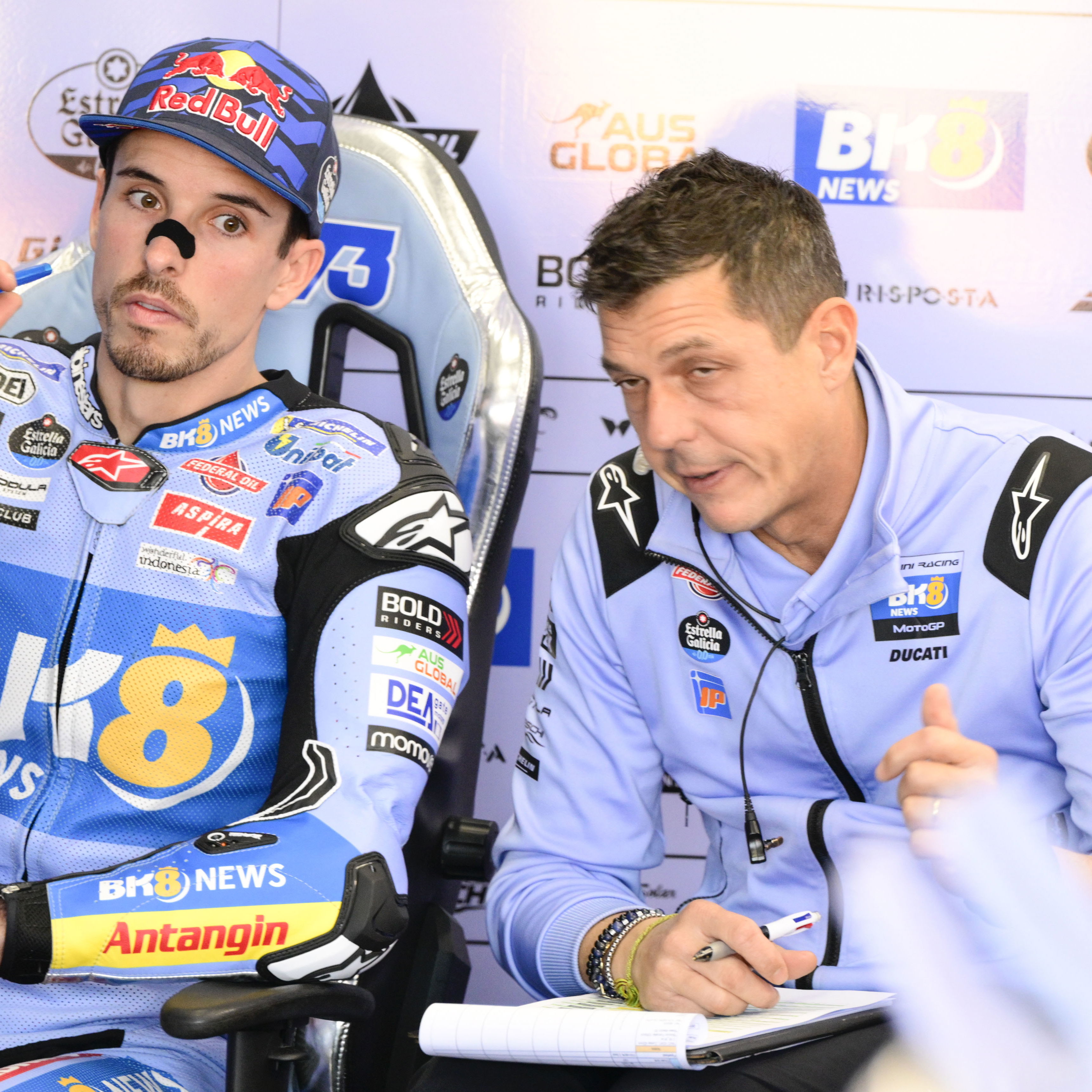 Alex Marquez, Gresini Ducati, 2025 Valencia test