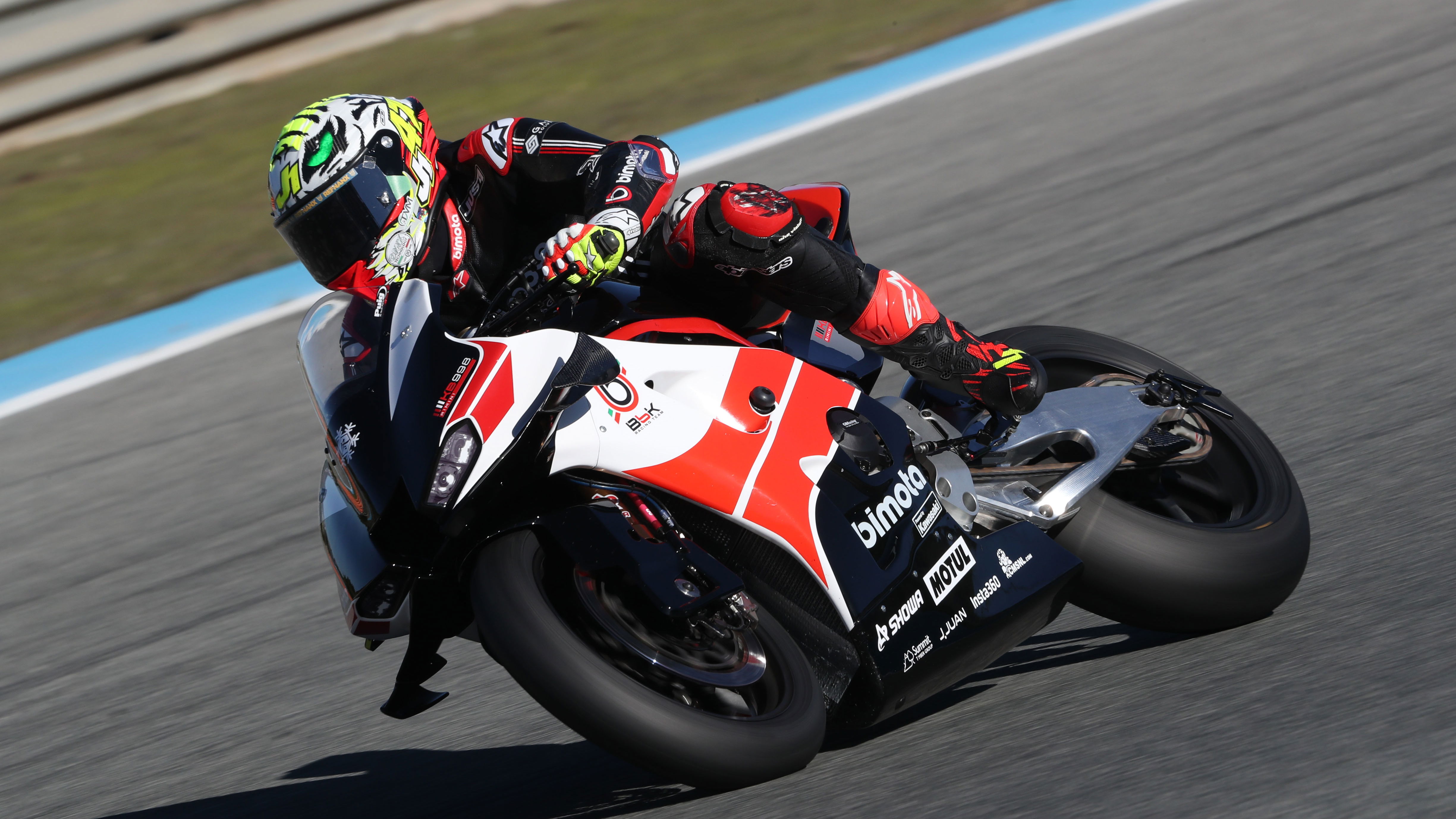 Axel Bassani, November 2025 WorldSBK Jerez Test. Credit: Gold and Goose.