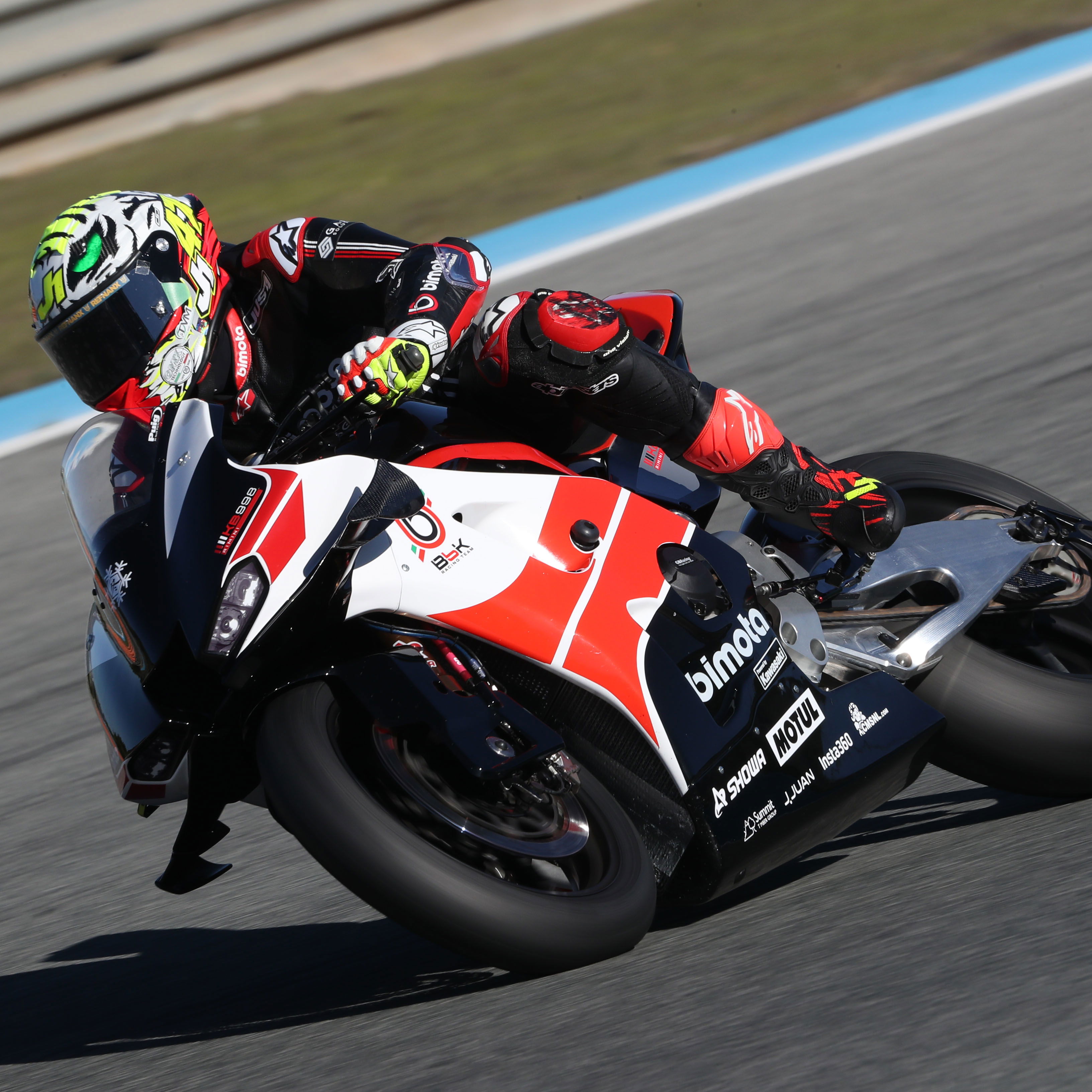 Axel Bassani, November 2025 WorldSBK Jerez Test. Credit: Gold and Goose.