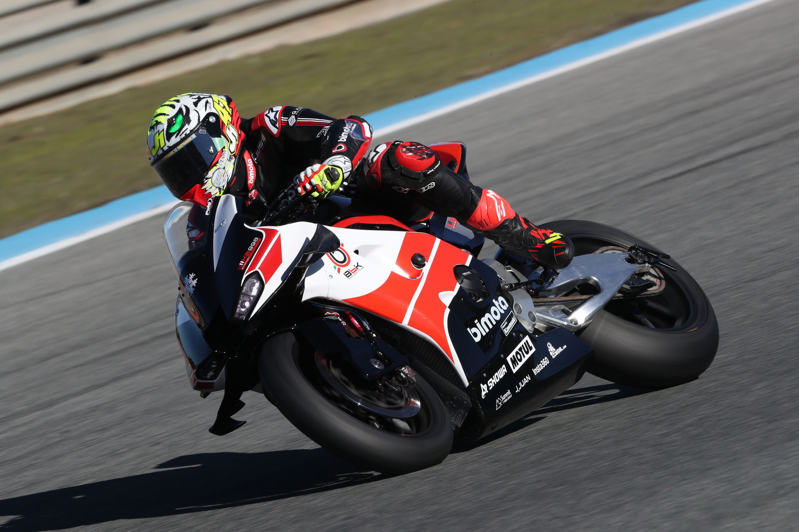 Axel Bassani, November 2025 WorldSBK Jerez Test. Credit: Gold and Goose.