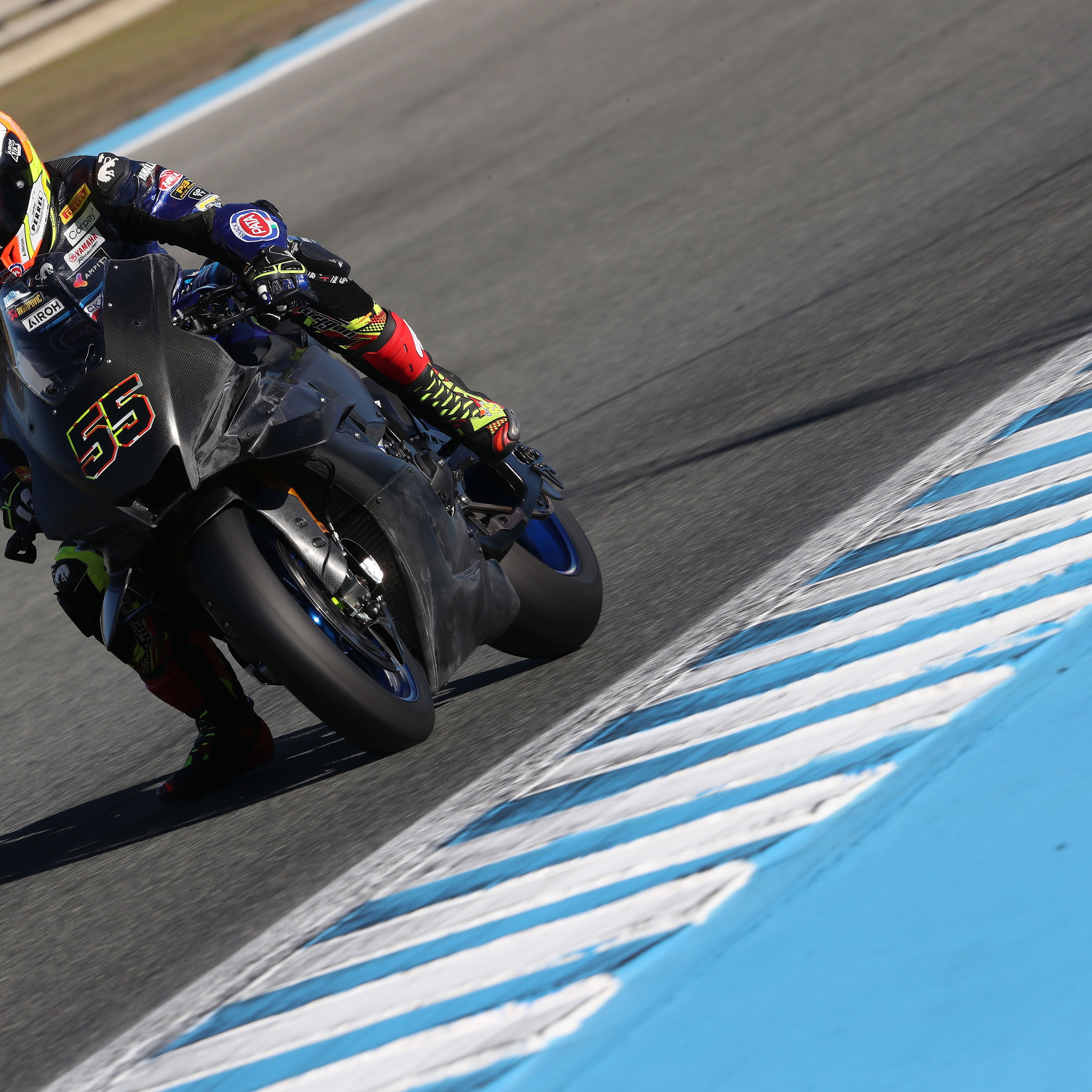 Andrea Locatelli, November 2025 Jerez WorldSBK Test. Credit: Gold and Goose.