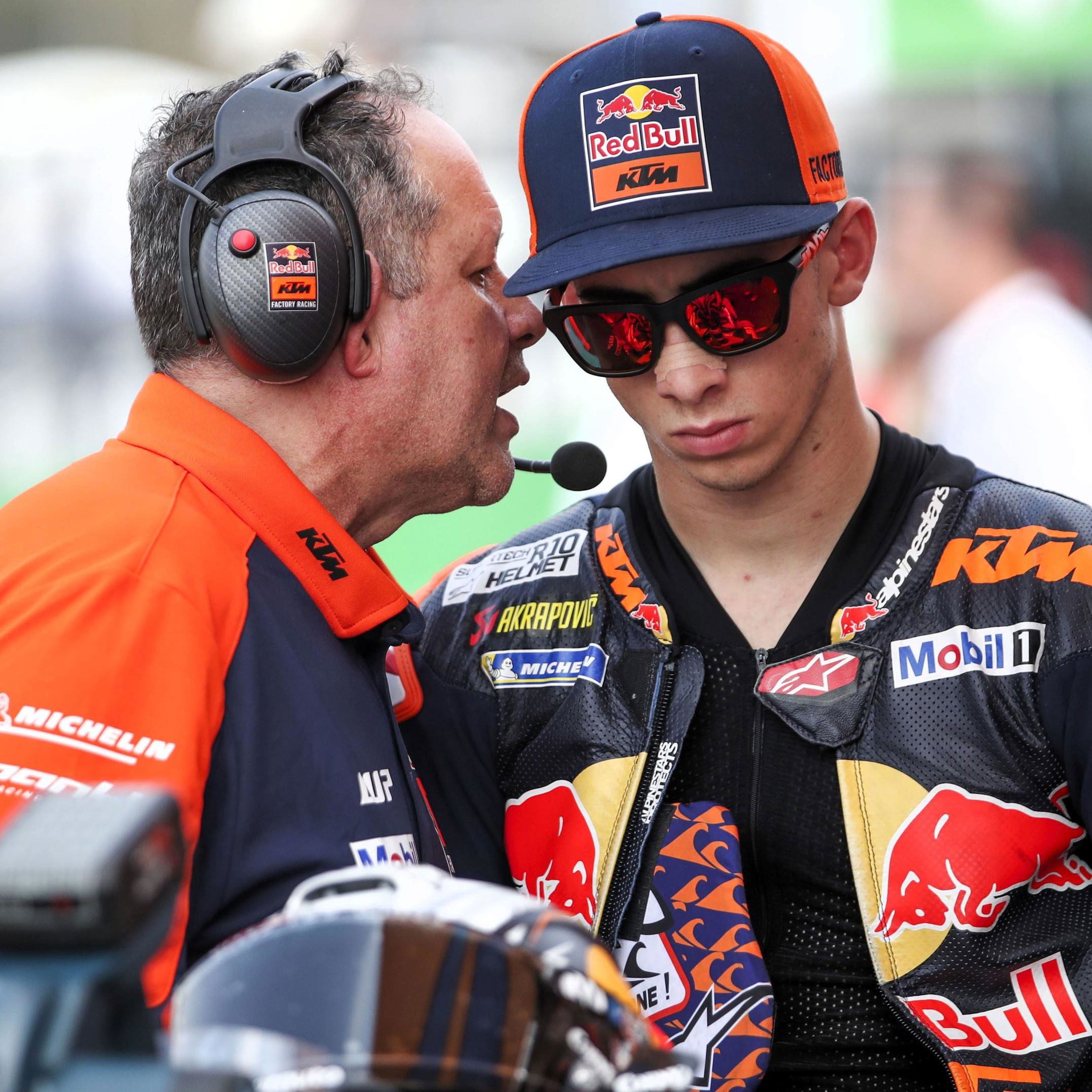 Paul Trevathan, Pedro Acosta, MotoGP grid