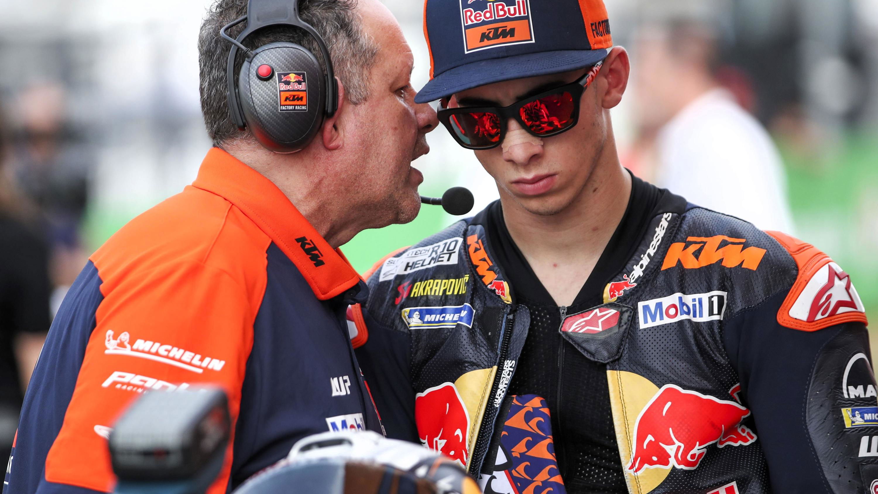 Paul Trevathan, Pedro Acosta, MotoGP grid