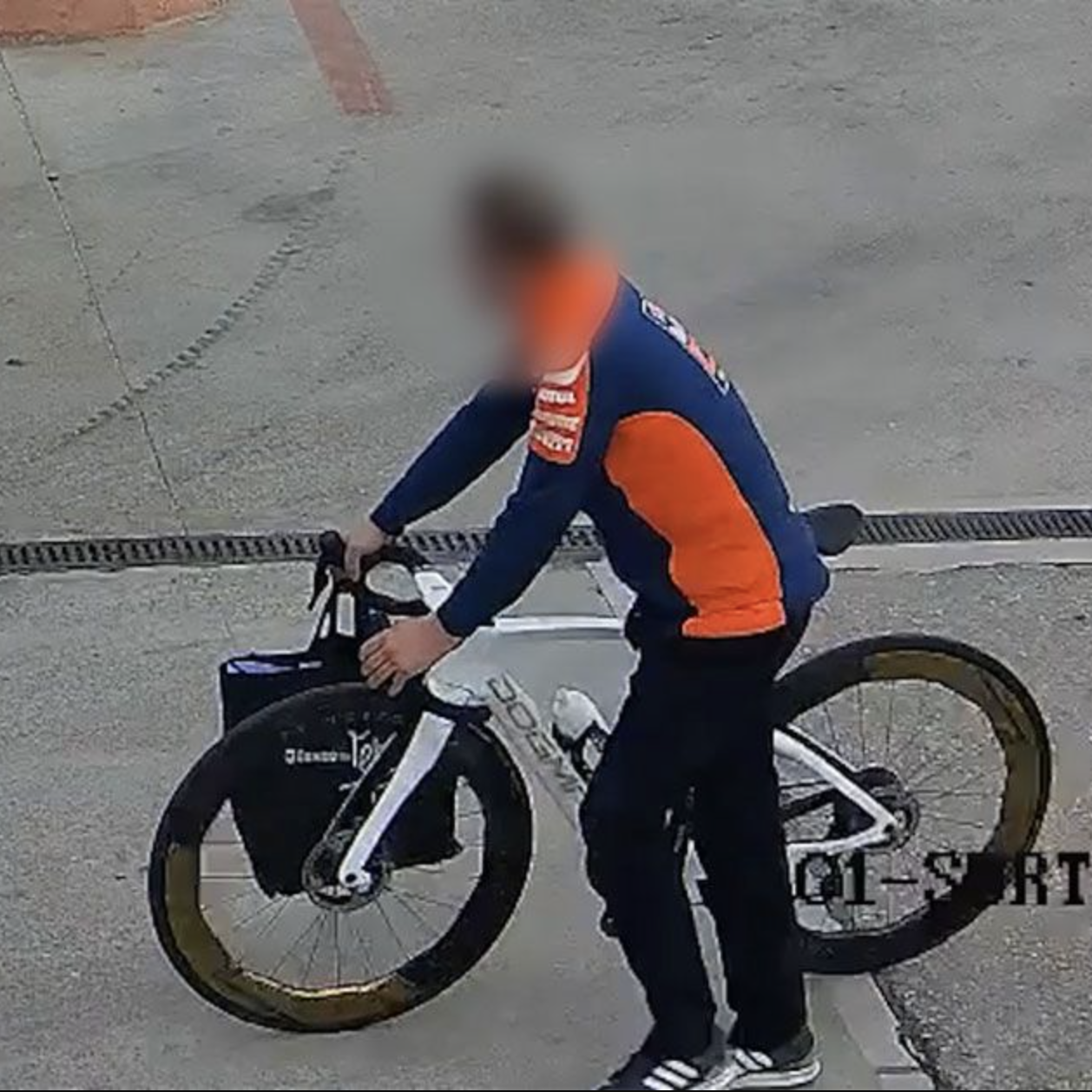 Jorge Martin bike theft CCTV image