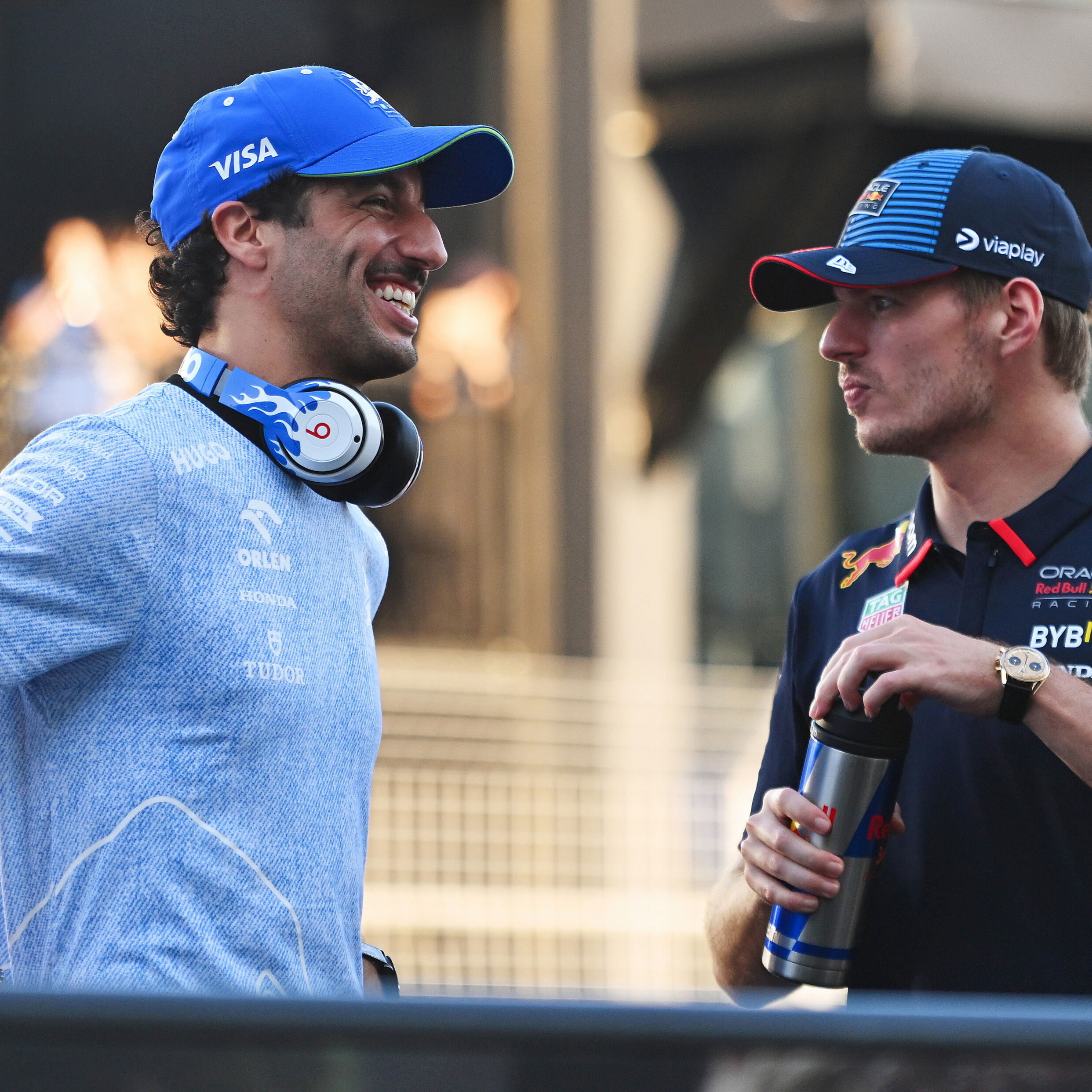 Ricciardo and Verstappen were Red Bull teammates 