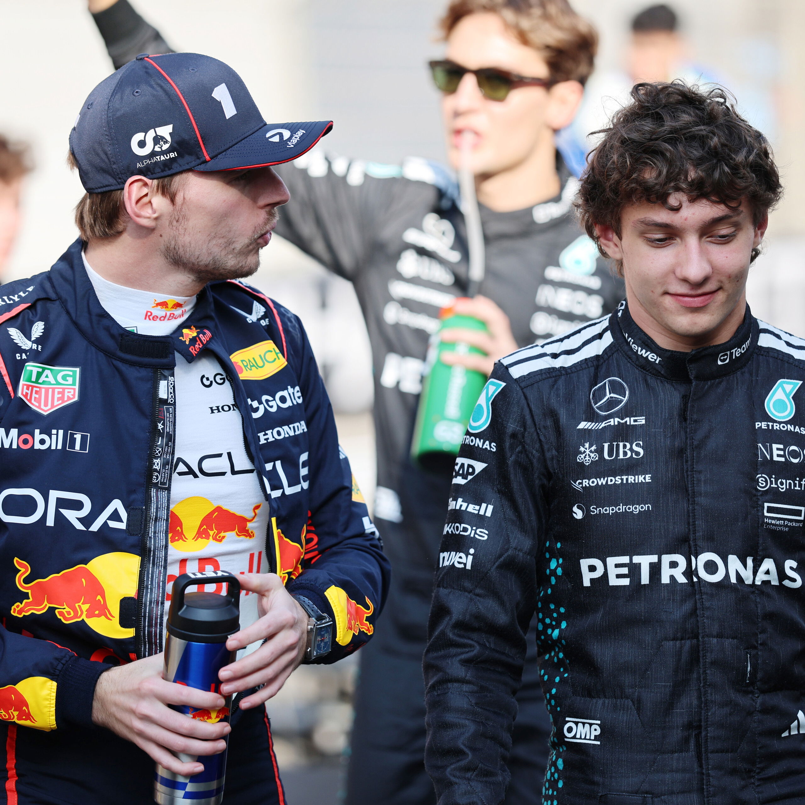 Verstappen has acted as a mentor to Antonelli 