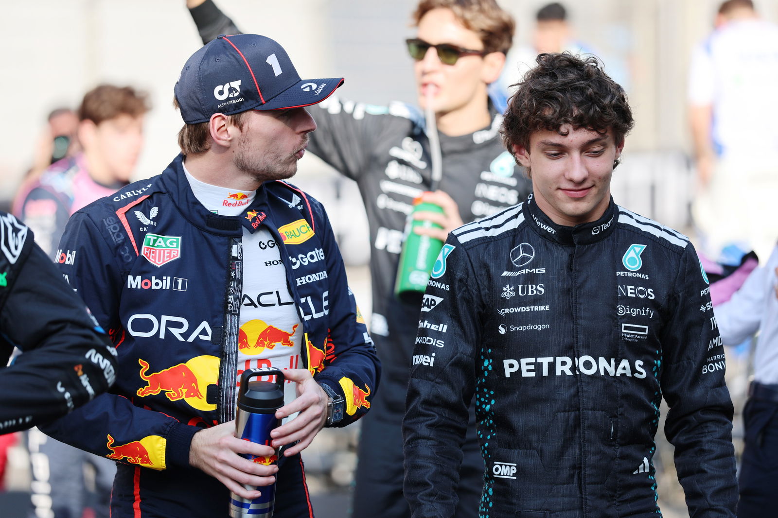 Verstappen has acted as a mentor to Antonelli