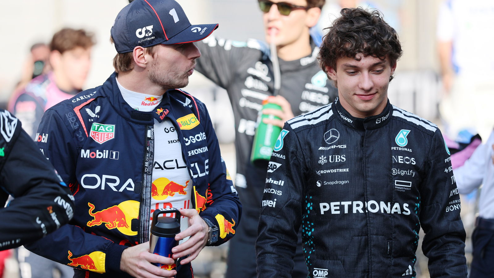 Verstappen has acted as a mentor to Antonelli